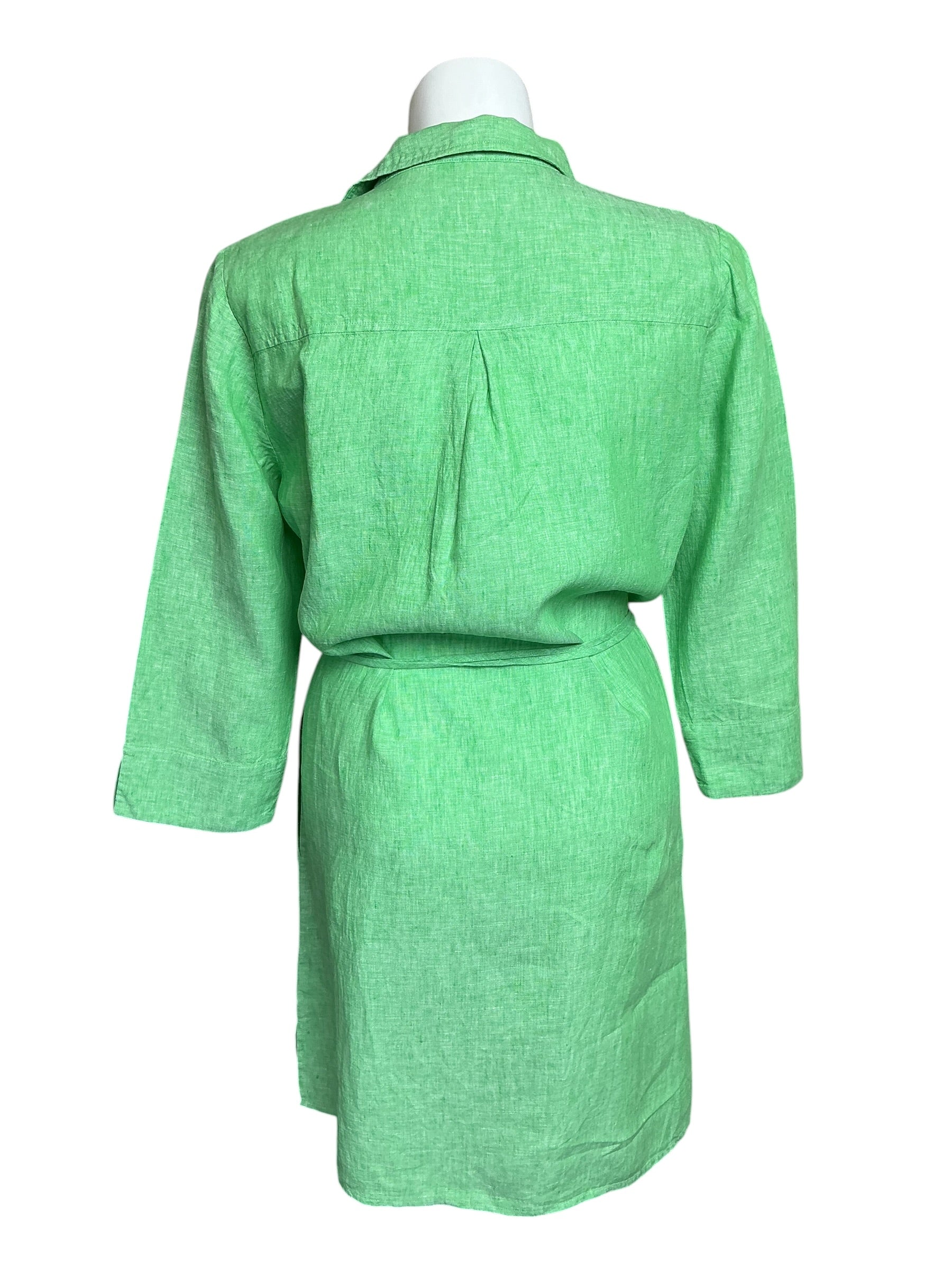 Lilly Pulitzer Pilar Tunic Linen Dress - Gecko Green - Size XL