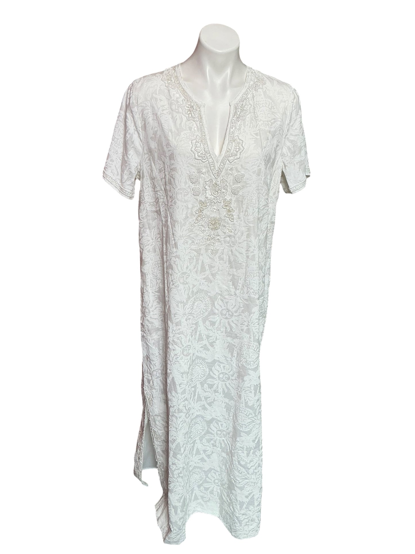 Lilly Pulitzer NWT Ariella Linen Maxi Dress Resort Catchin Rays Overprint - Size 14