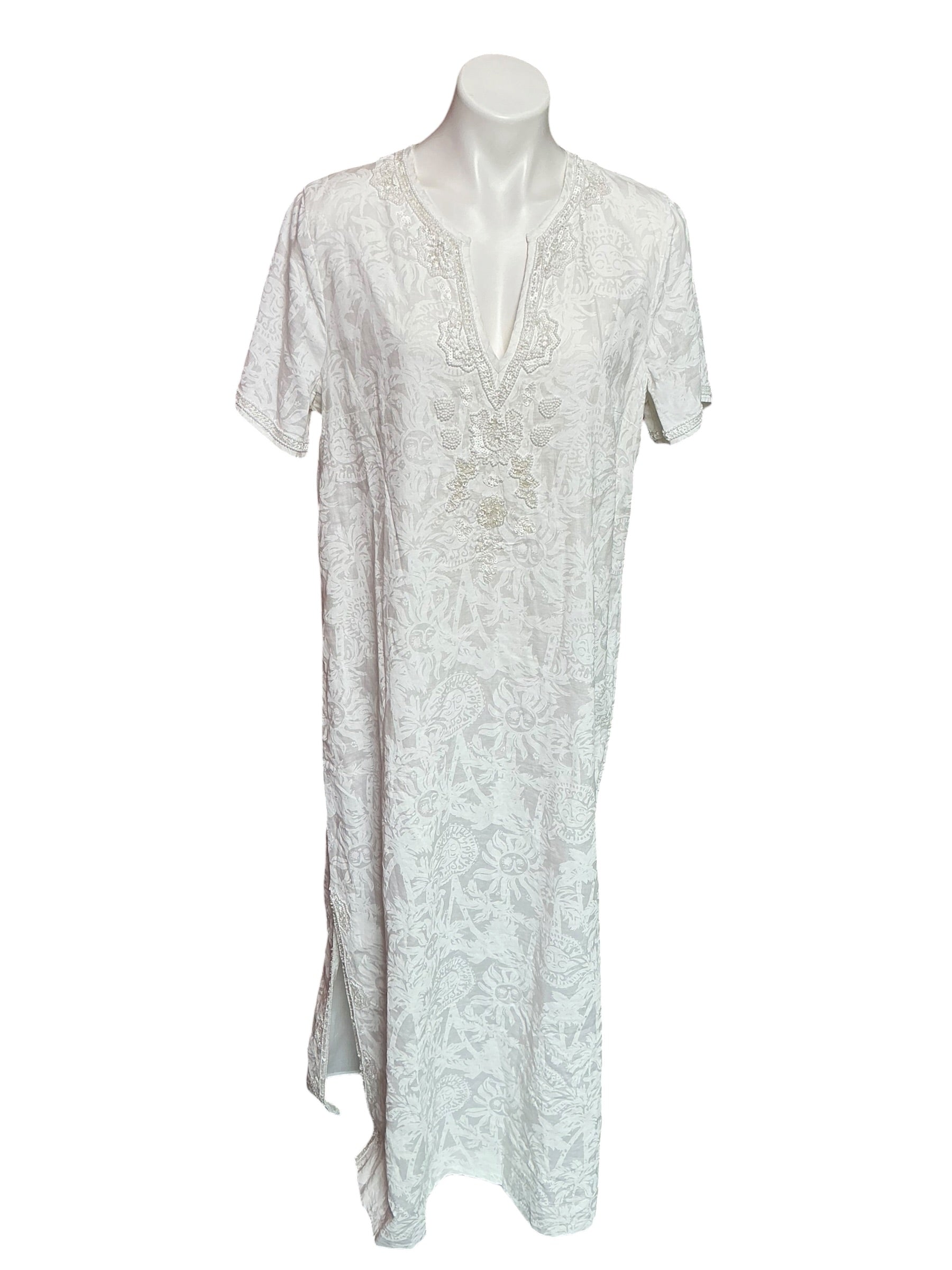 Lilly Pulitzer NWT Ariella Linen Maxi Dress Resort Catchin Rays Overprint - Size 14
