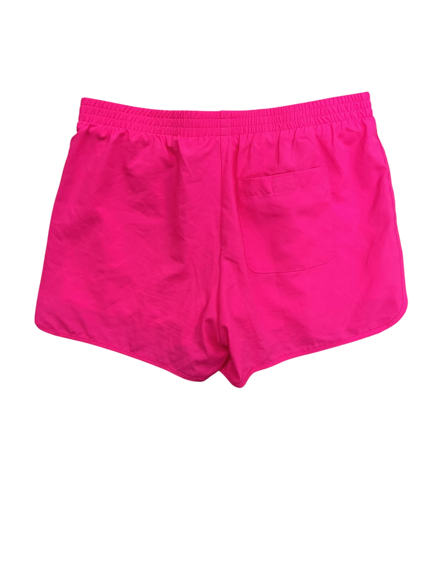 Lilly Pulitzer Luxletic Ocean Trail Shorts Solid Pink Grenadine - Size XS