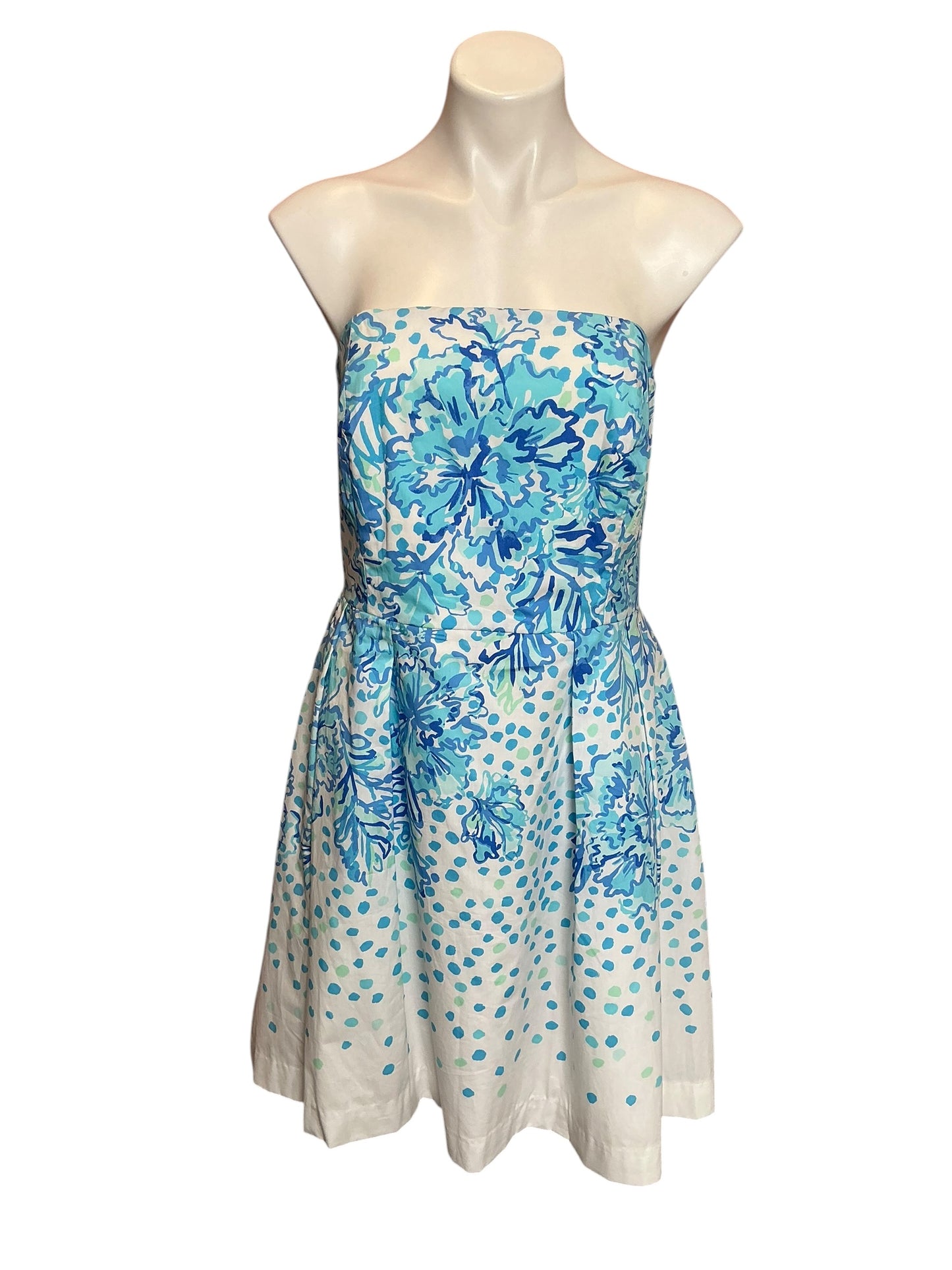 Lilly Pulitzer NWT Kenzie Dress Resort White Karma Camella Engineered Woven Dress - Size 14