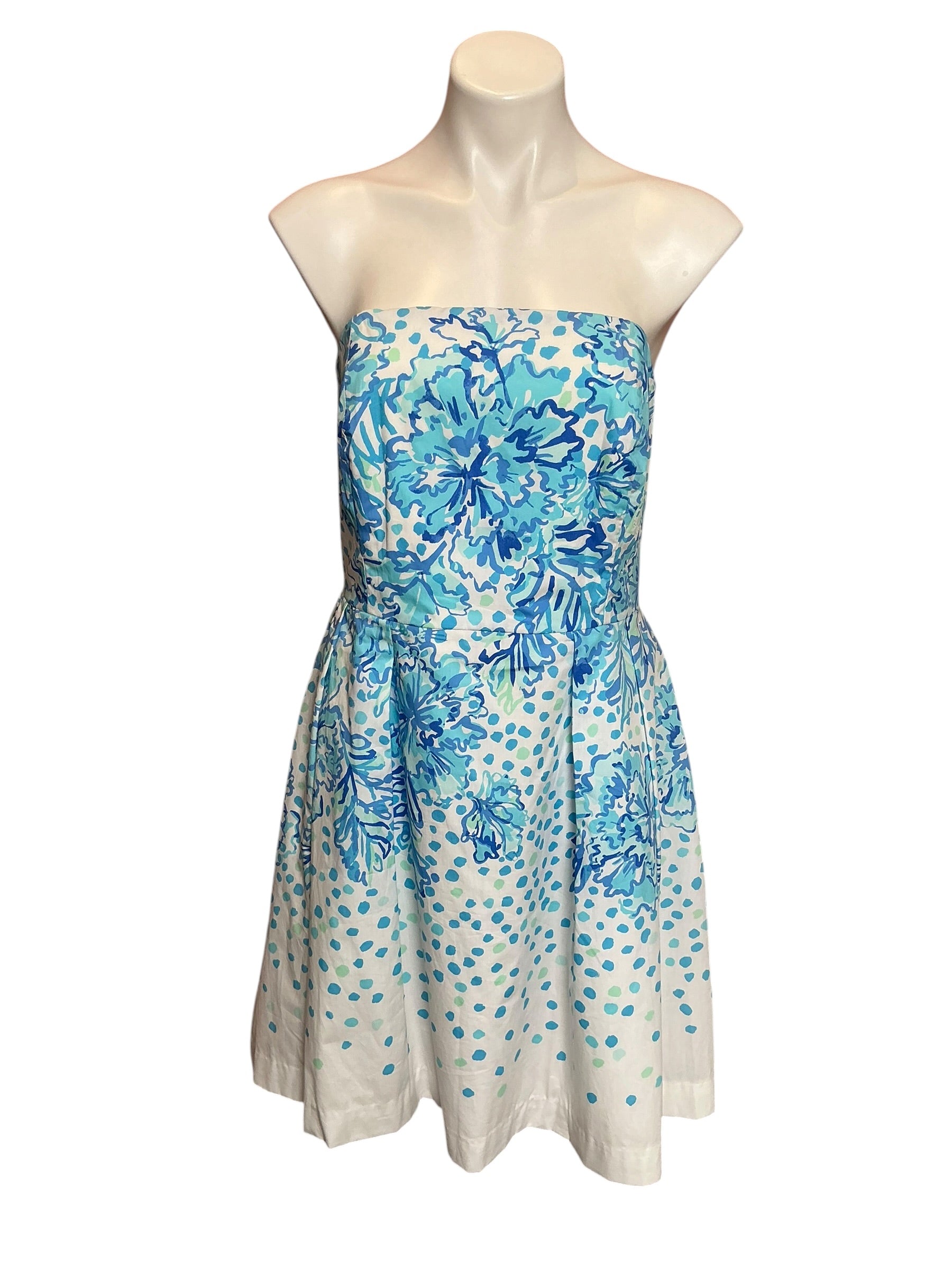 Lilly Pulitzer NWT Kenzie Dress Resort White Karma Camella Engineered Woven Dress - Size 14