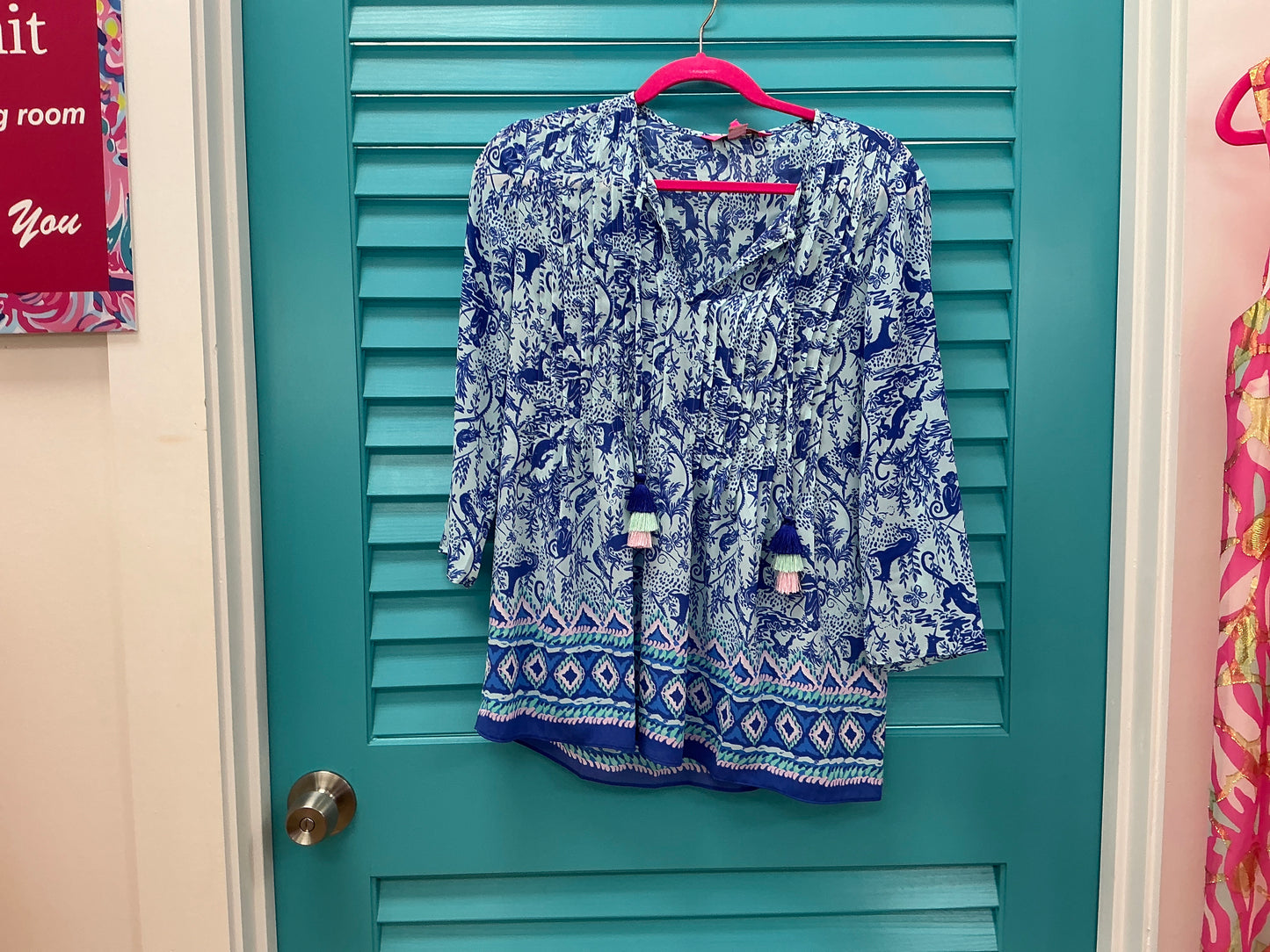 Lilly Pulitzer Long Sleeve Top - Size XS