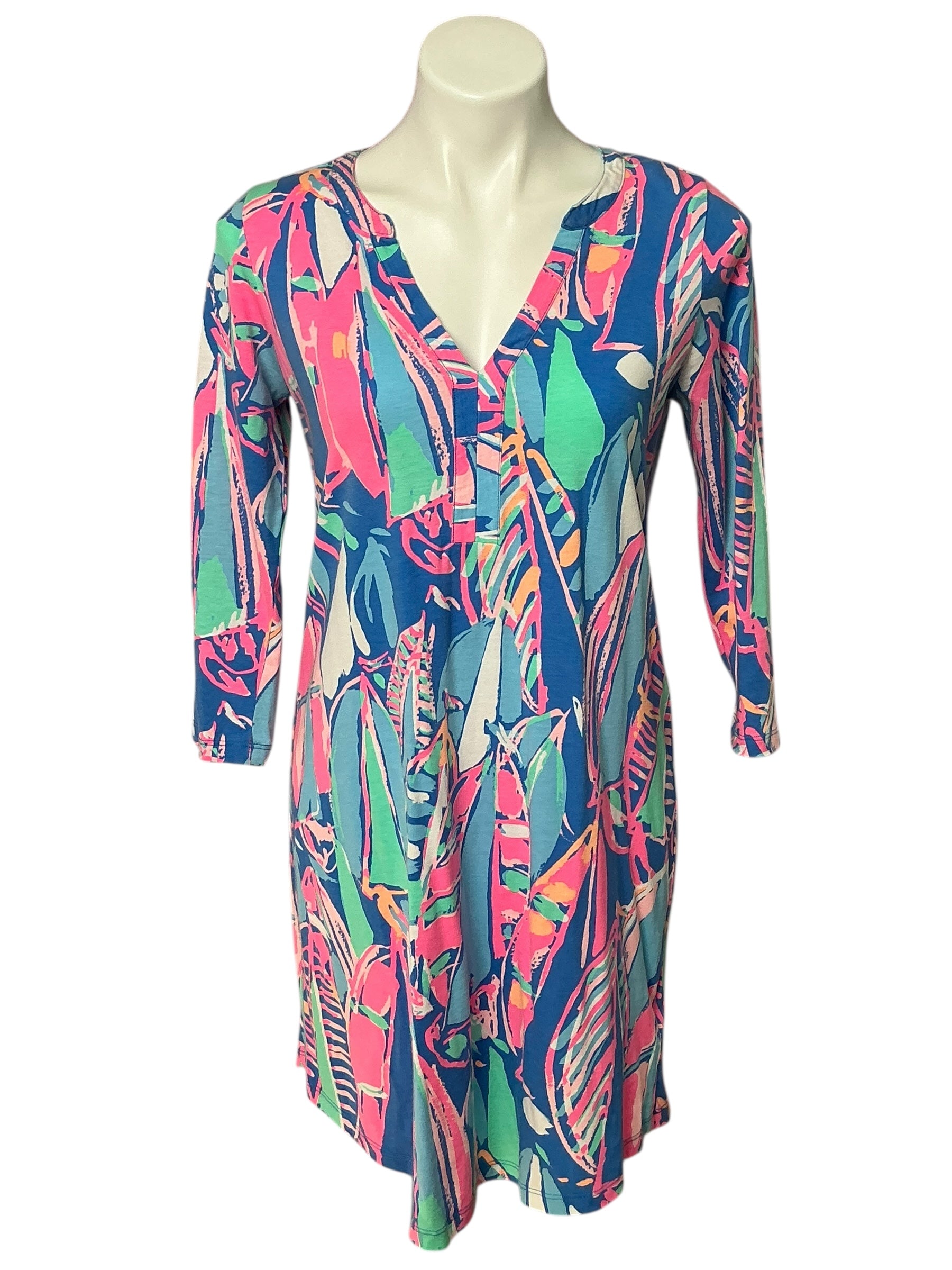 Lilly Pulitzer Ali Dress - Bay Blue Out To Sea - Size S