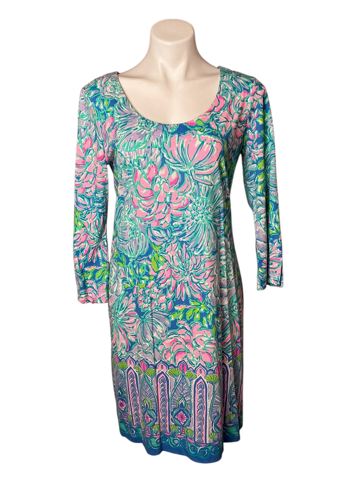 Lilly Pulitzer Charley Dress Swizzle In - Size M