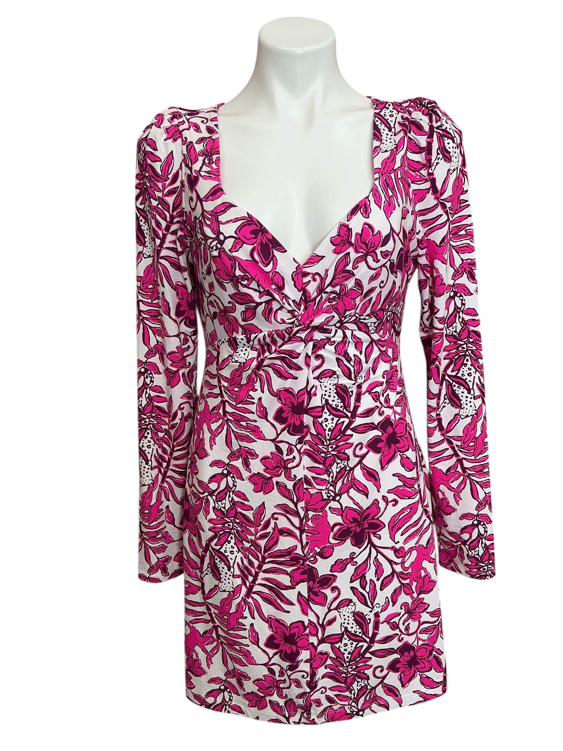 Lilly Pulitzer Anne Skirted Romper Elderberry Blossom Lil Escape Plan - Size M