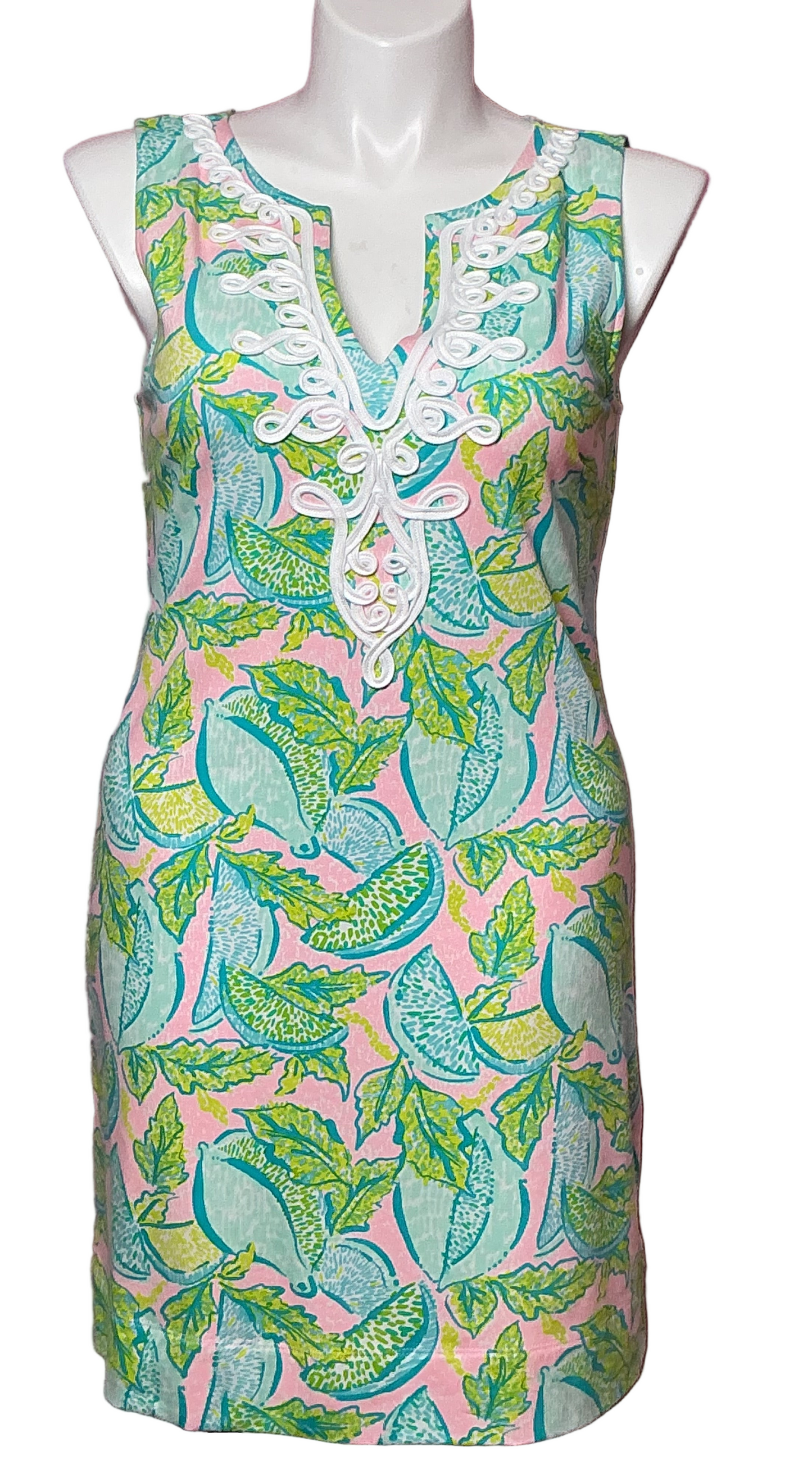 Lilly Pulitzer NWT- Harper Shift - Urchin Pink Vitamin Sea - Size L