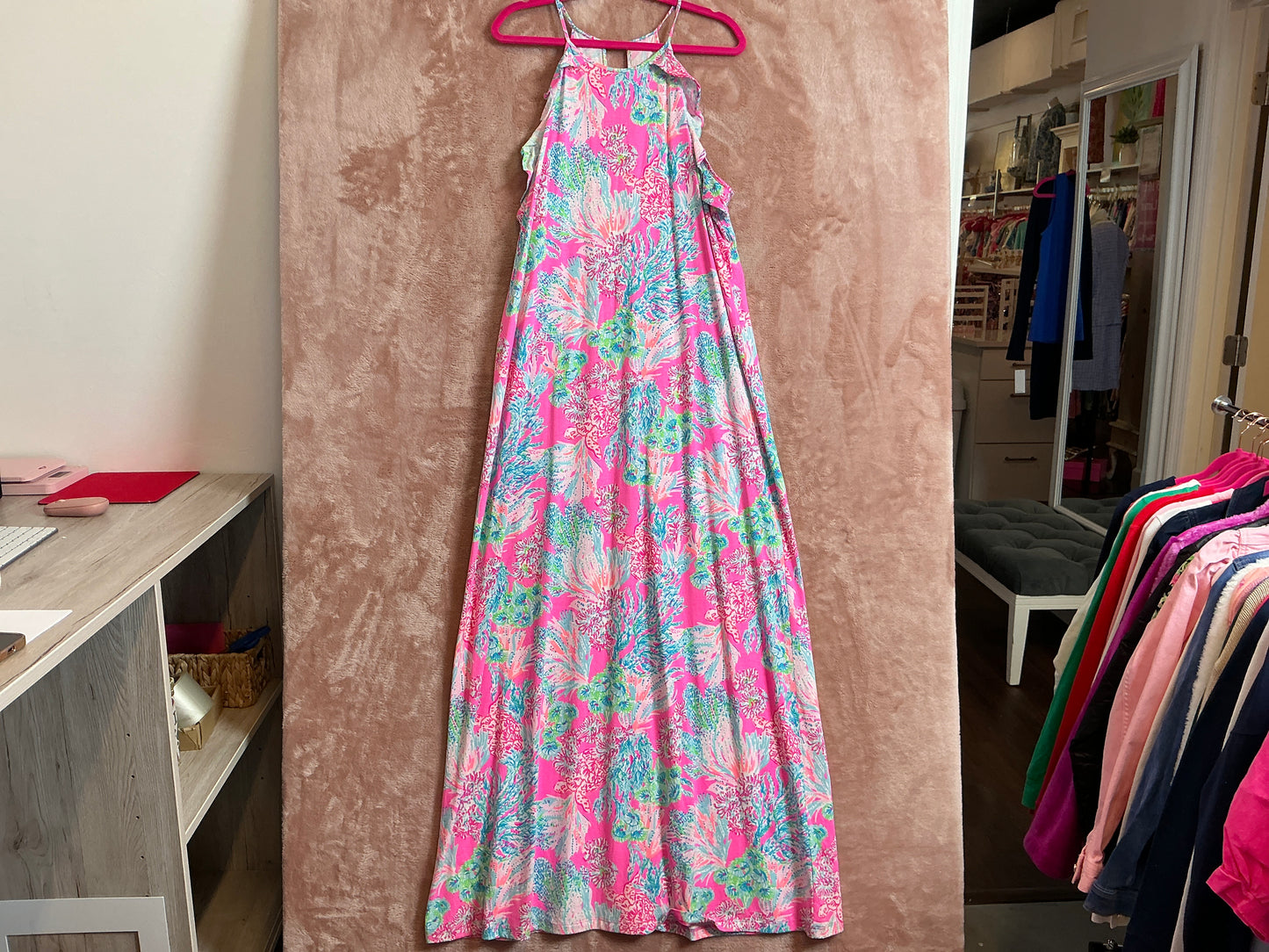 Lilly Pulitzer NWT - Billie Maxi Dress - Seaing Things - Size XL