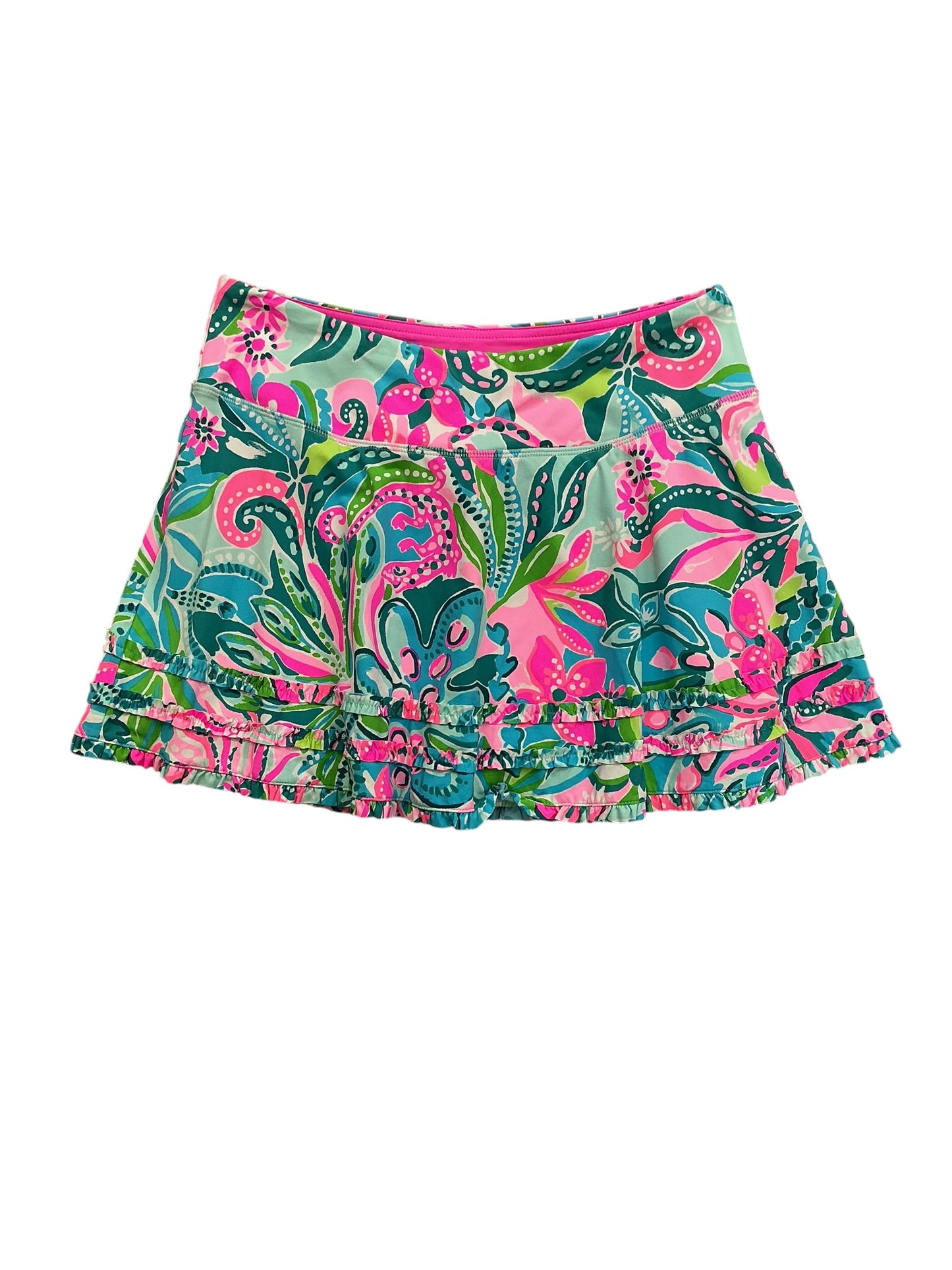 Lilly Pulitzer Luxletic Cascadia Skort Tulip To Tango - Size S
