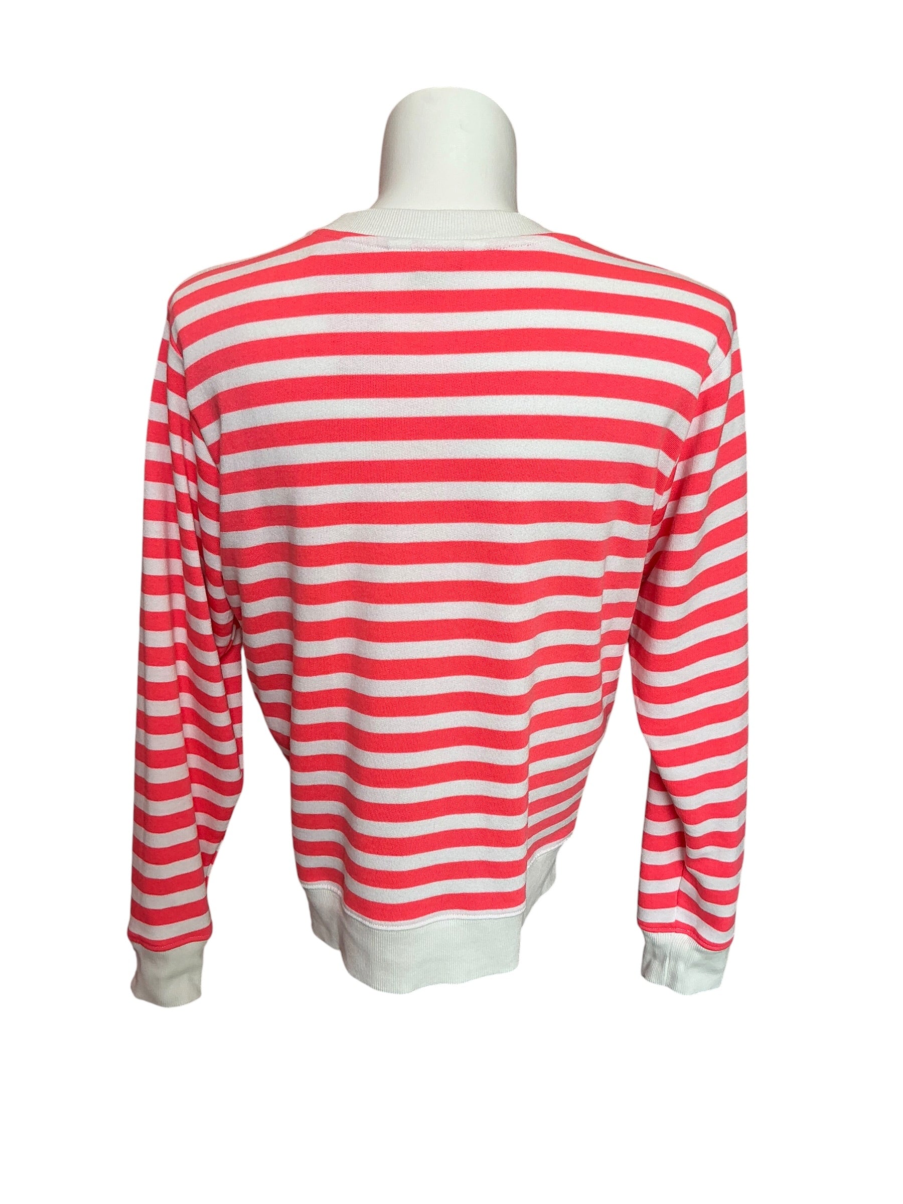 Lilly Pulitzer Ballad Long Sleeve Sweatshirt Cane Coral So Clawsome - Size S