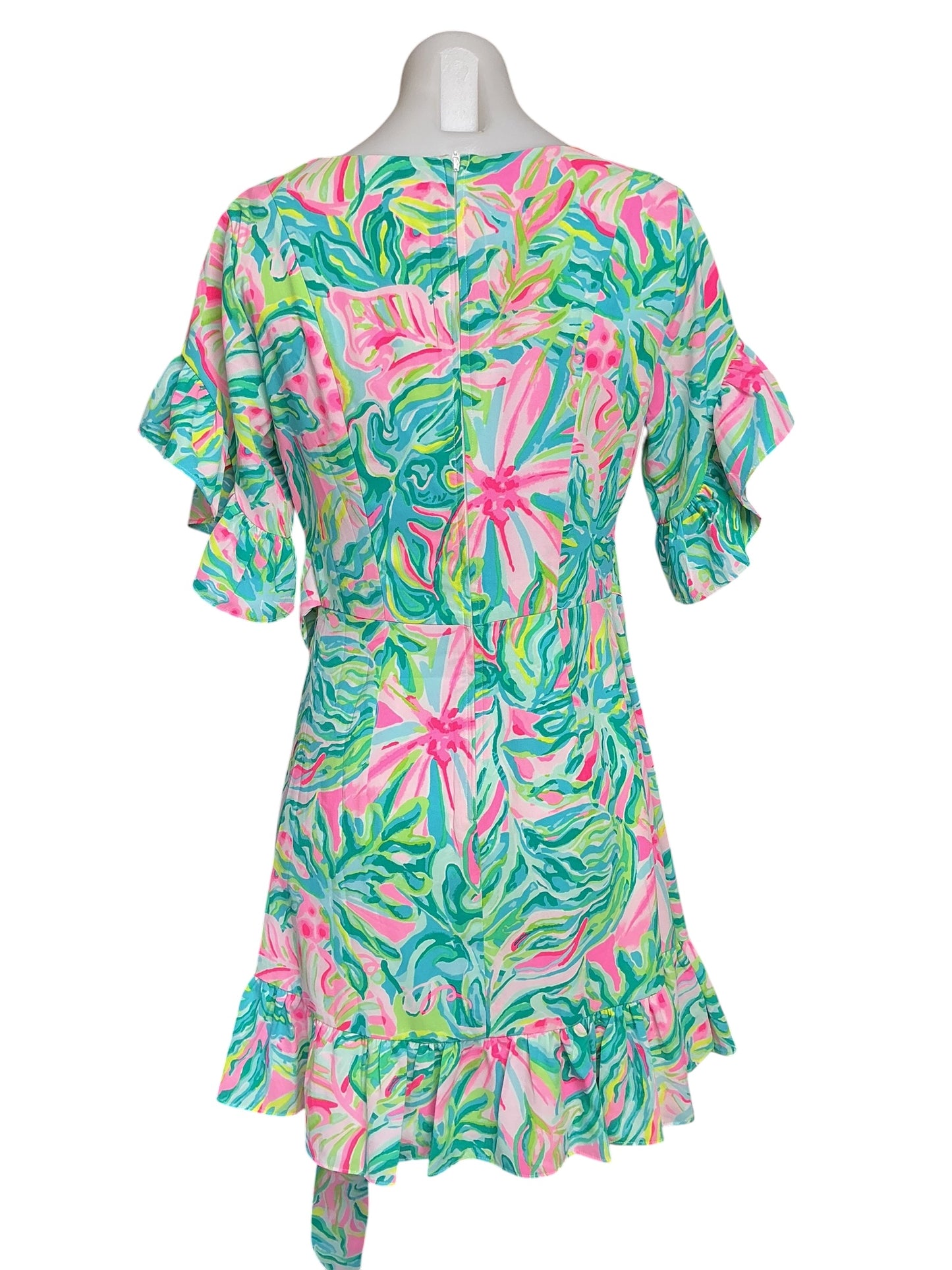 Lilly Pulitzer NWT Darlah Stretch Dress - Multi One In A Melon - Size 2