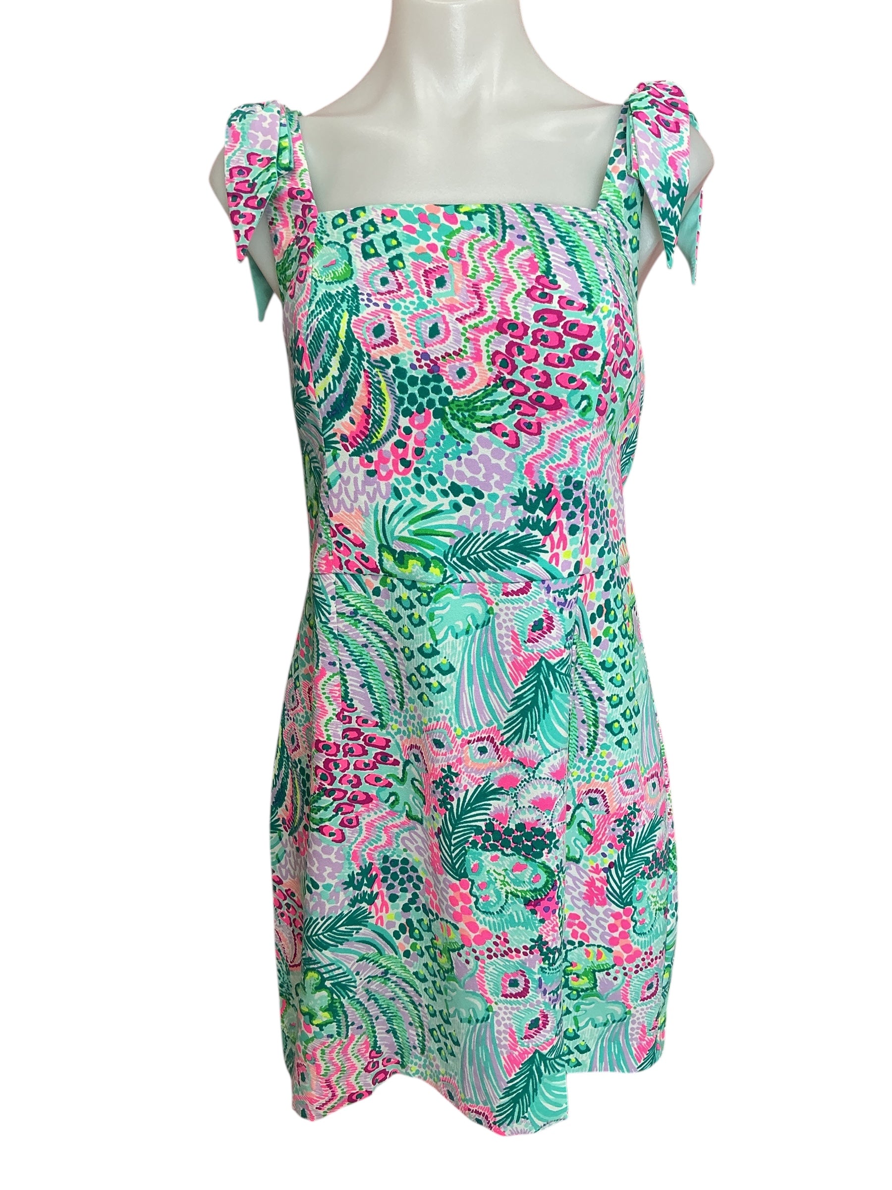 Lilly Pulitzer Linnea Romper Multi Banana Split - Size 4