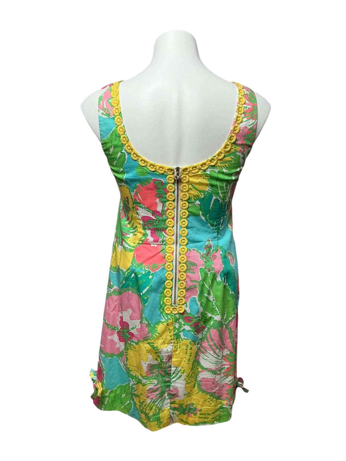 Lilly Pulitzer Delia Shift Dress Shorely Blue Big Flirt - Size 0