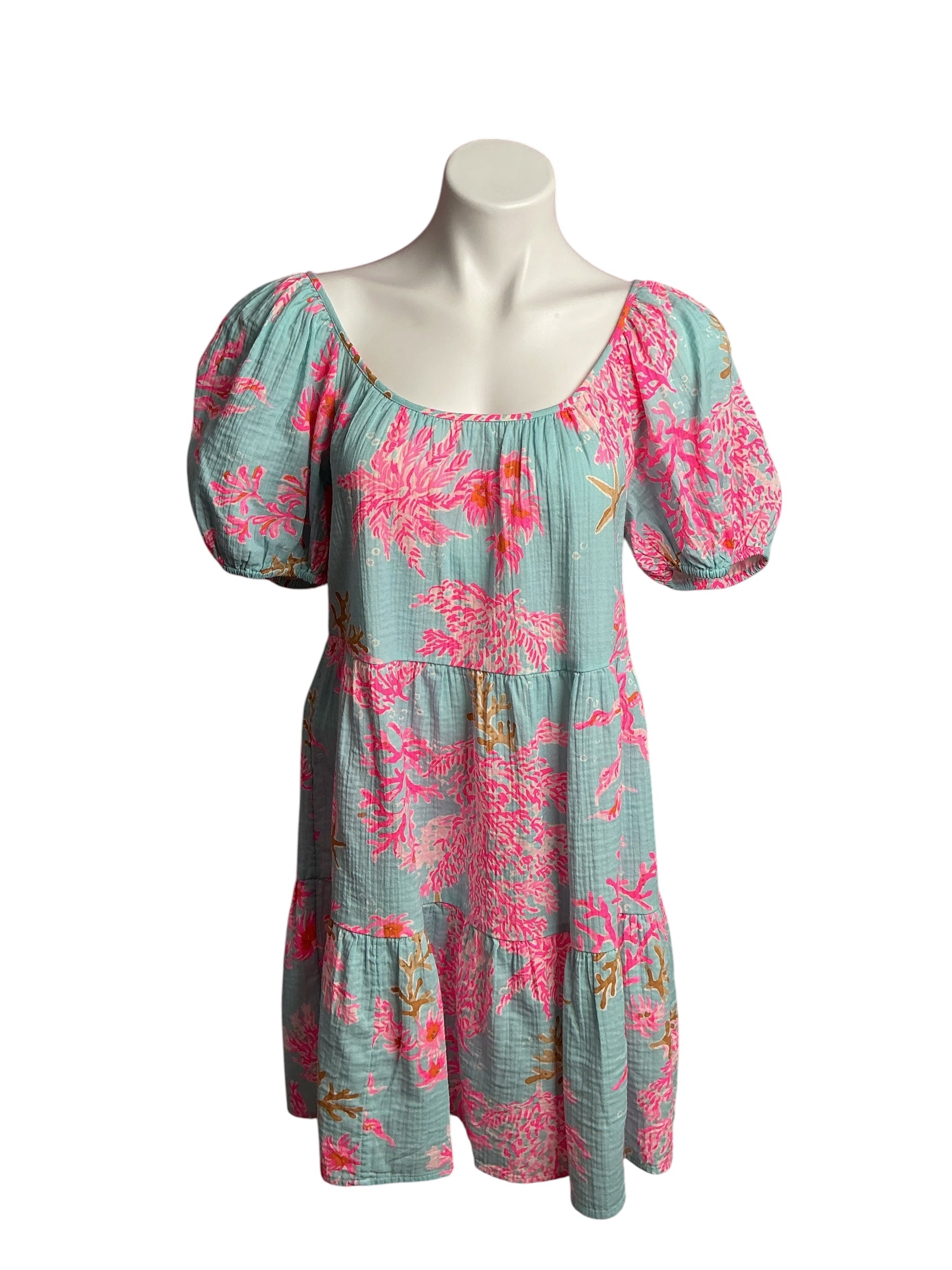 Lilly Pulitzer- NWT Zemini Coverup Multi Royal Coral Size XXS
