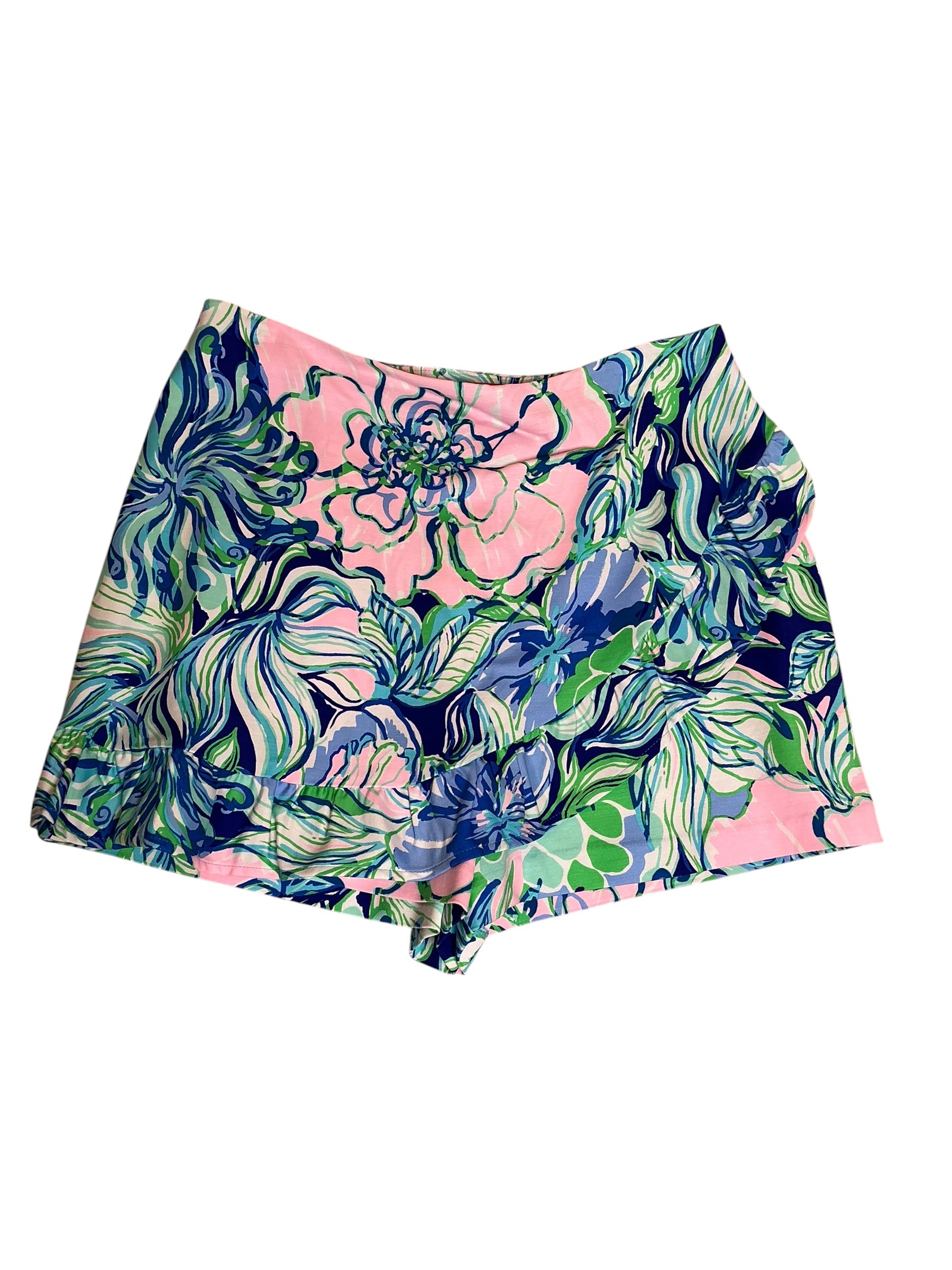 Lilly Pulitzer NWT Faye Skort Multi Party Thyme - Size 12