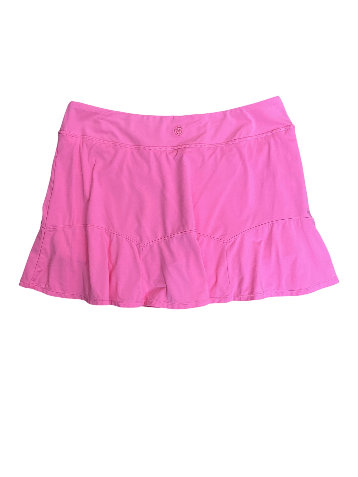 Lilly Pulitzer Luxletic Bessie Skort Rousseau Pink - Size L