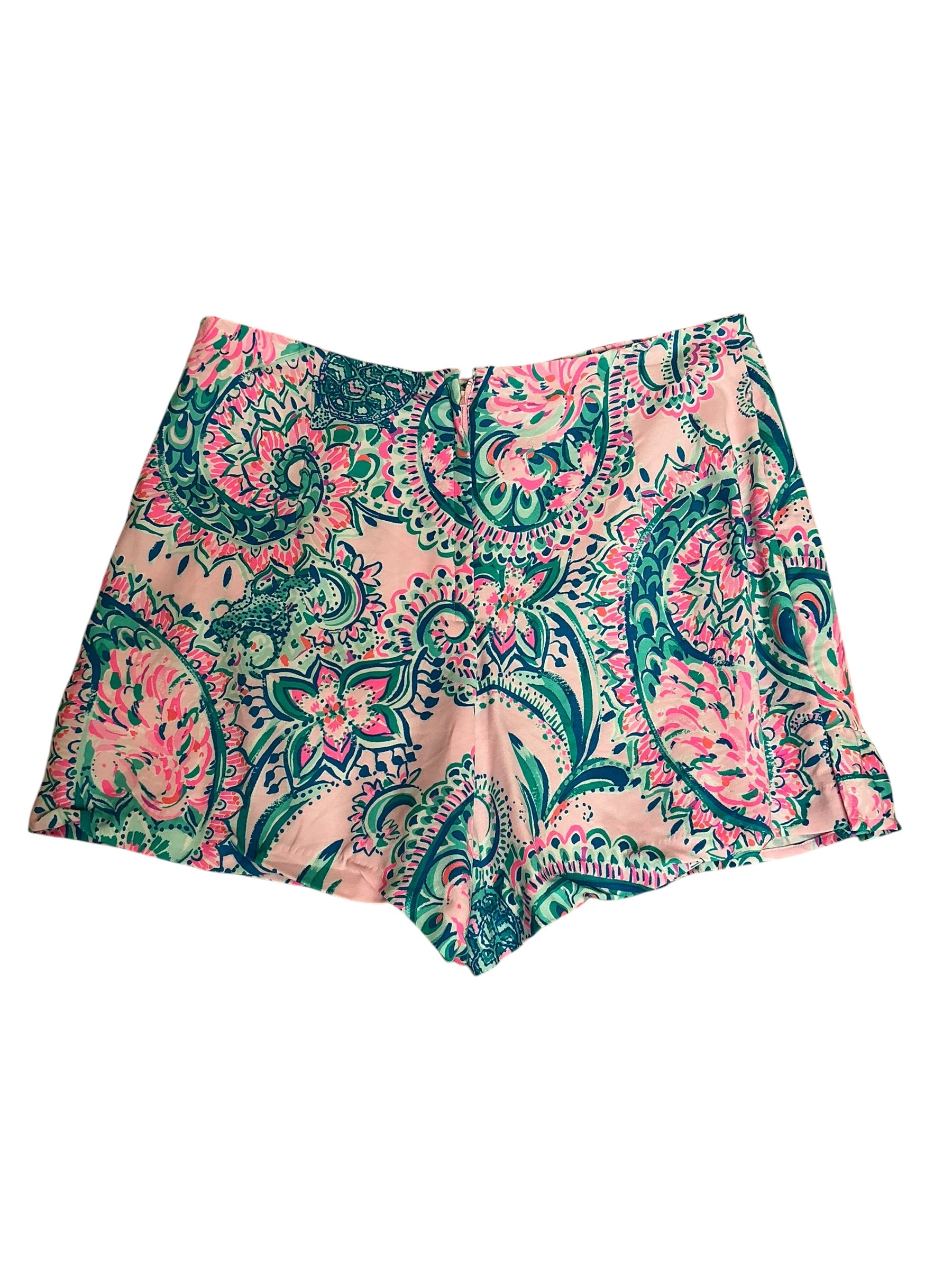 Lilly Pulitzer Faye Mini Skort Pink Tropics Tint - Size 10