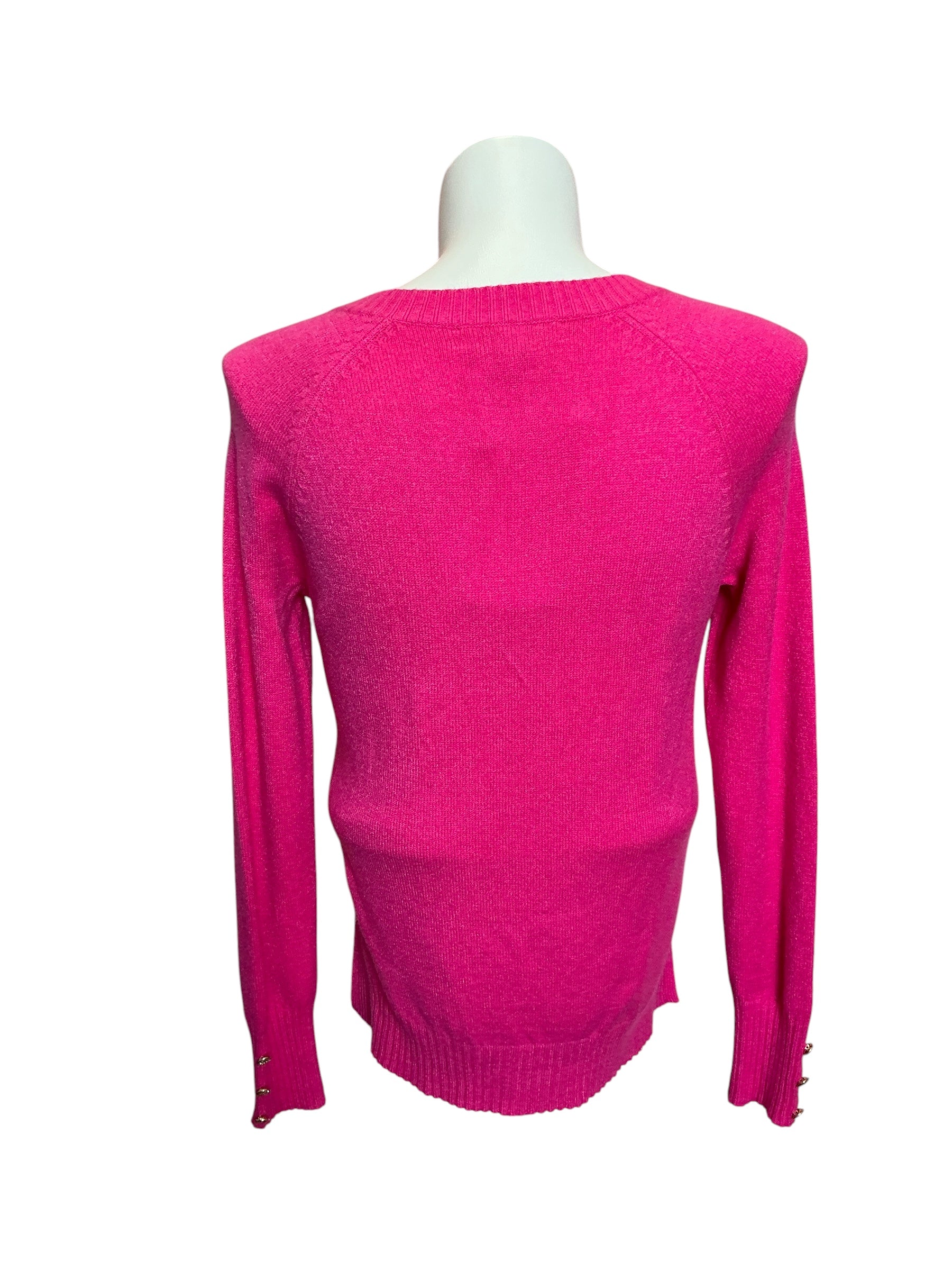 Lilly Pulitzer Kaycee Sweater Passion Fruit Pink - Size S