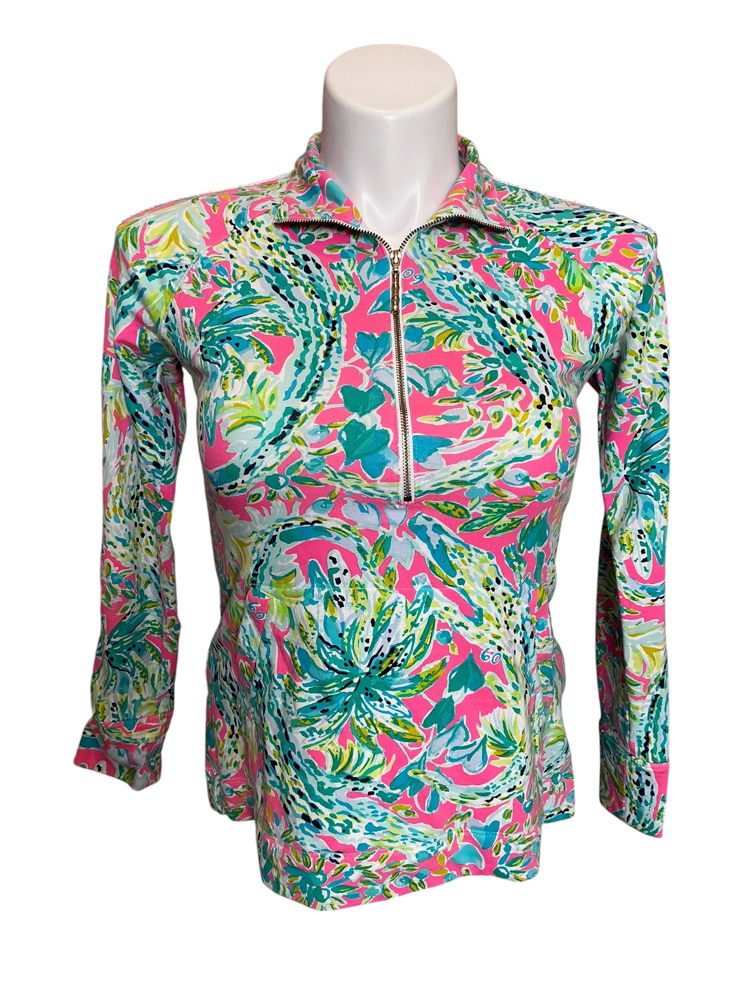 Lilly Pulitzer Edgewater Popover Lookin' Sharp - Size XS