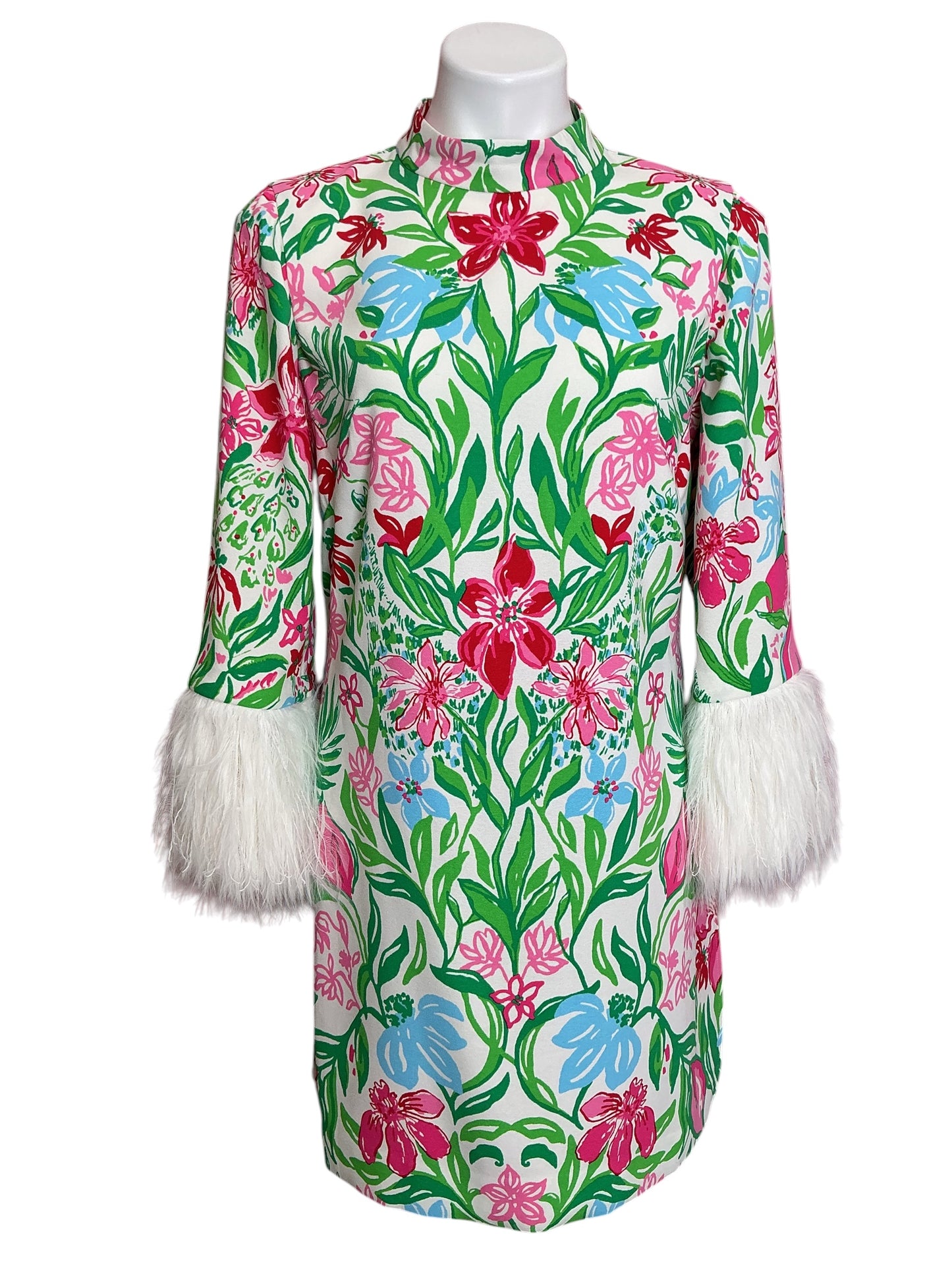 Lilly Pulitzer NWT Agnes Skirted Romper Multi Glowing Gardens Engineered - Size 6