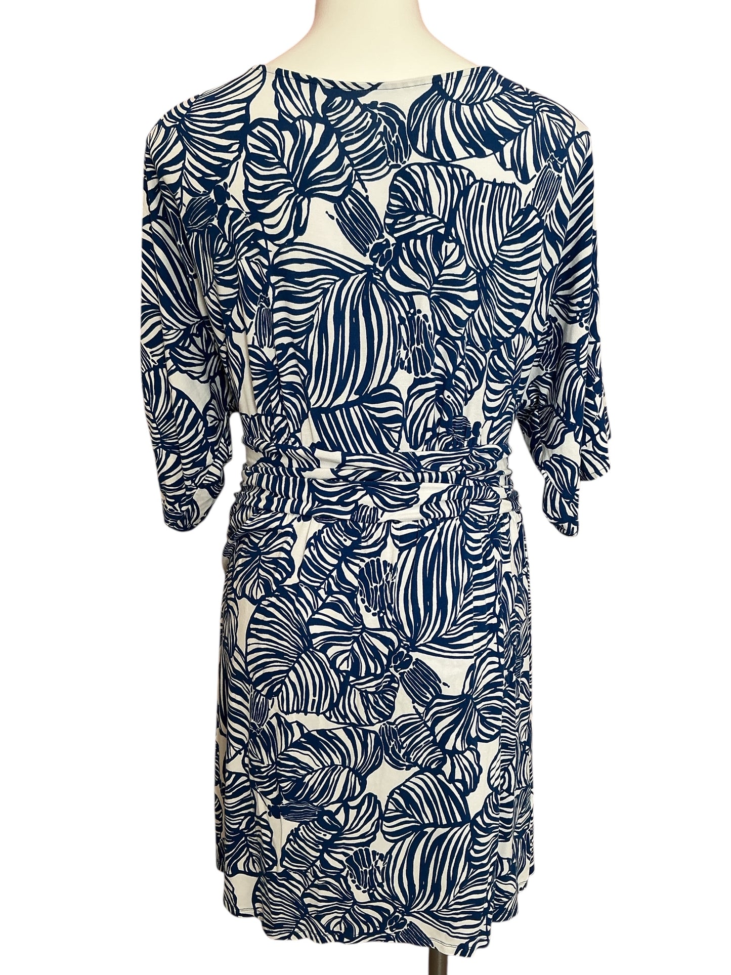 Lilly Pulitzer Parigi Skort Aegean Navy Beach Path - Size XL