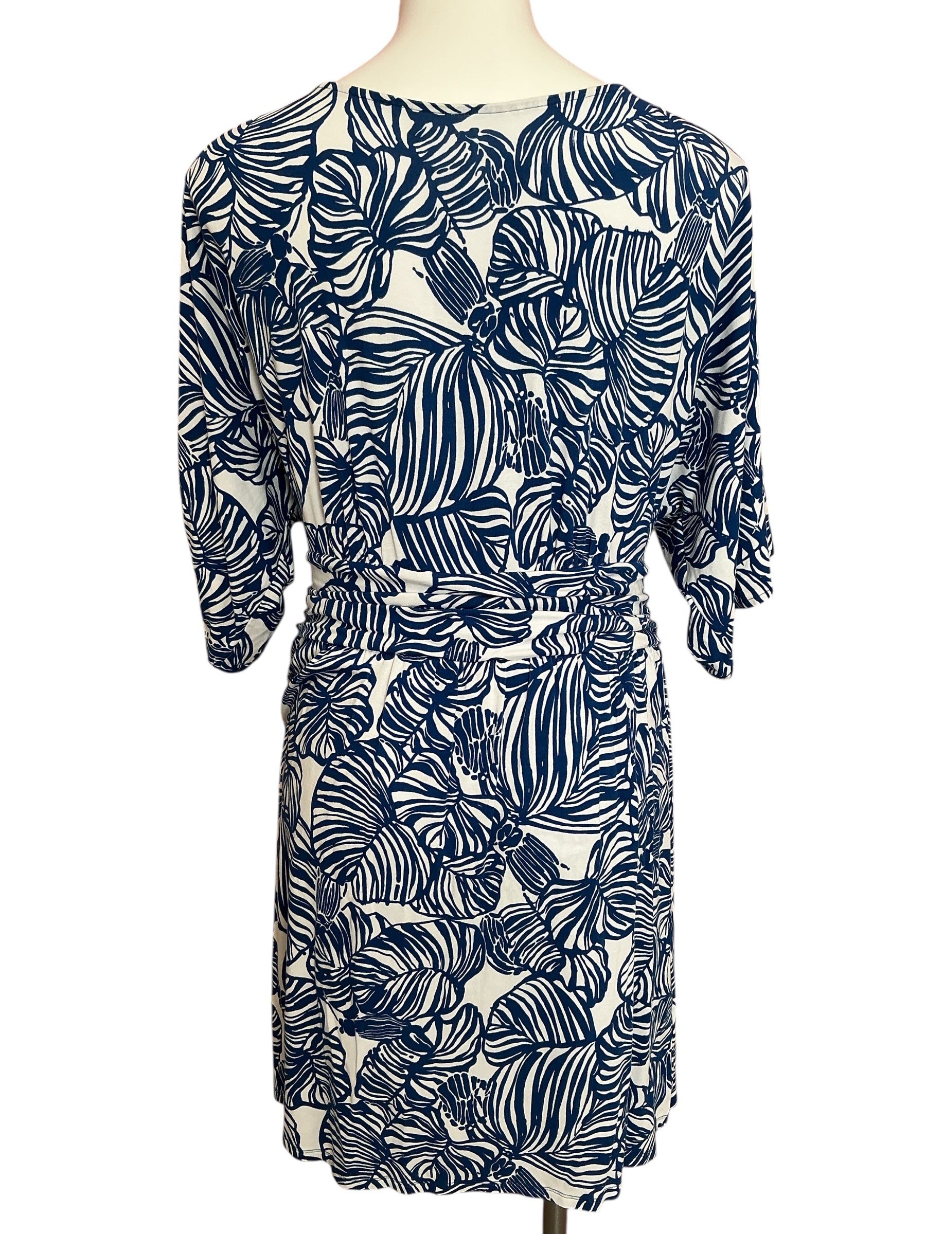 Lilly Pulitzer Parigi Skort Aegean Navy Beach Path - Size XL