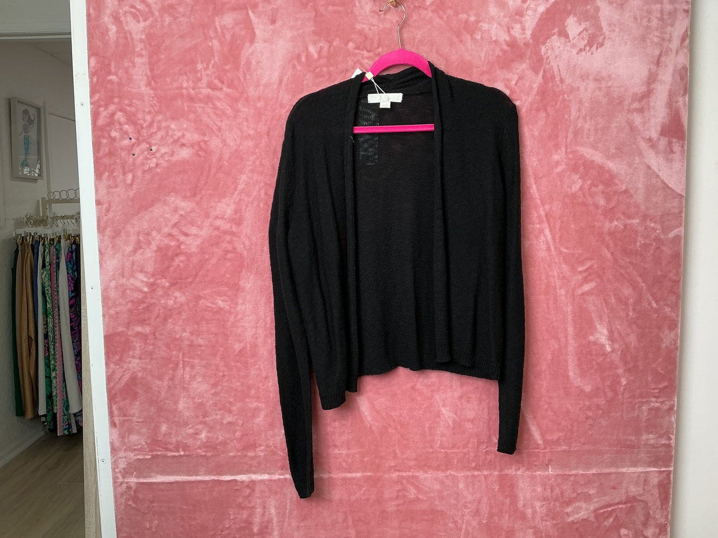 Lilly Pulitzer NWT Faretta Cardigan Black - Size M