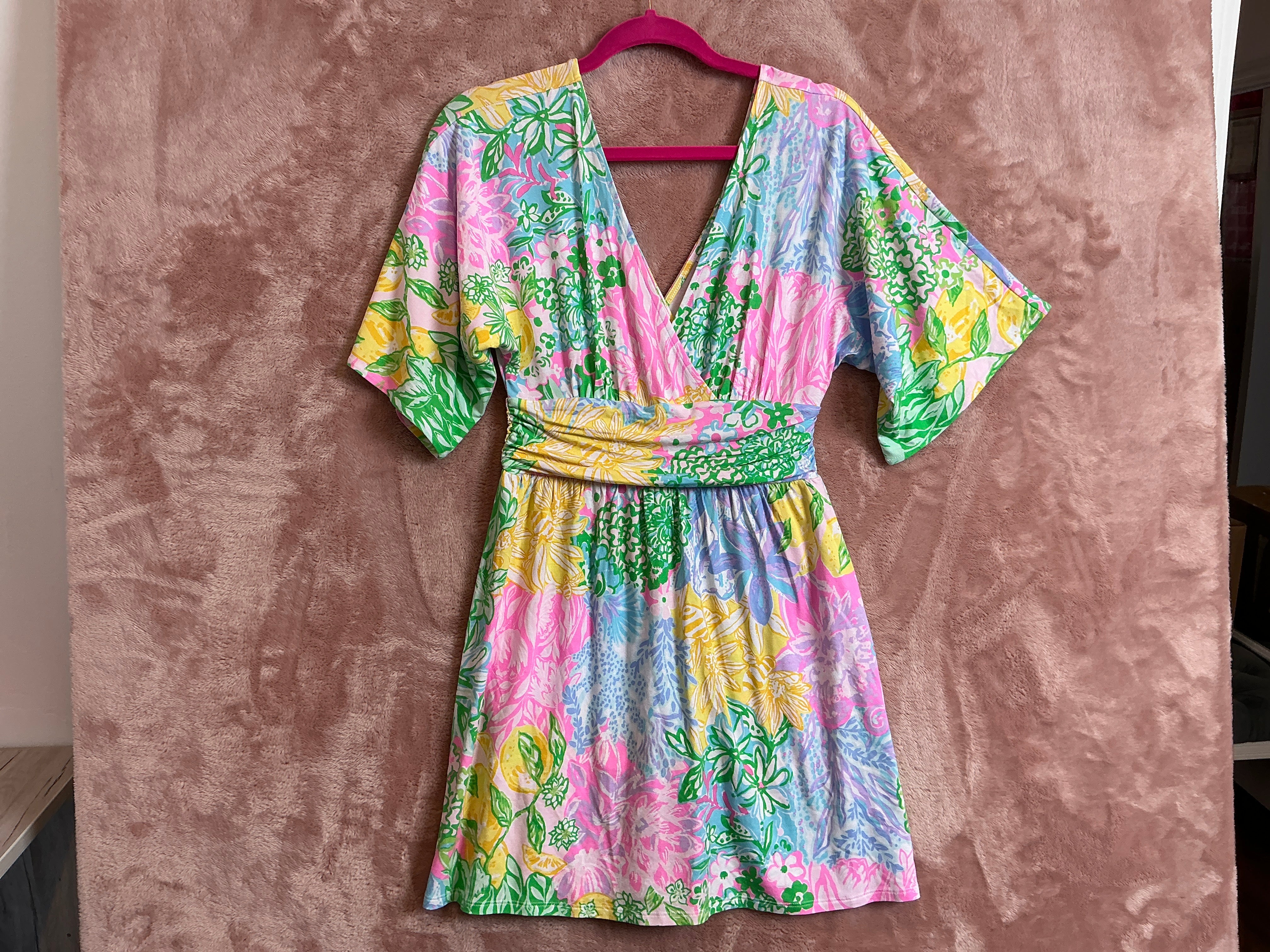 Lilly Pulitzer NWT - Parigi Knit Skort Romp - Bright Delight Patch - Size XS