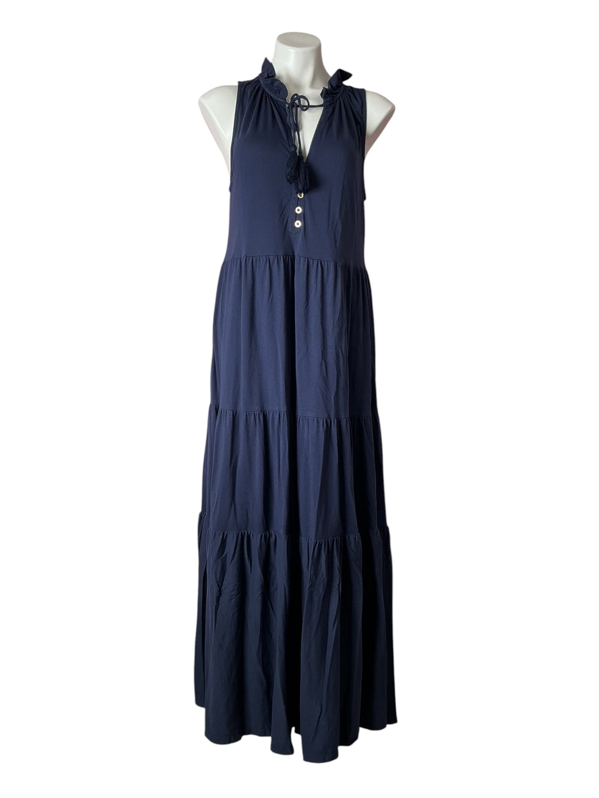 Lilly Pulitzer Malone Maxi Dress True Navy - Size M