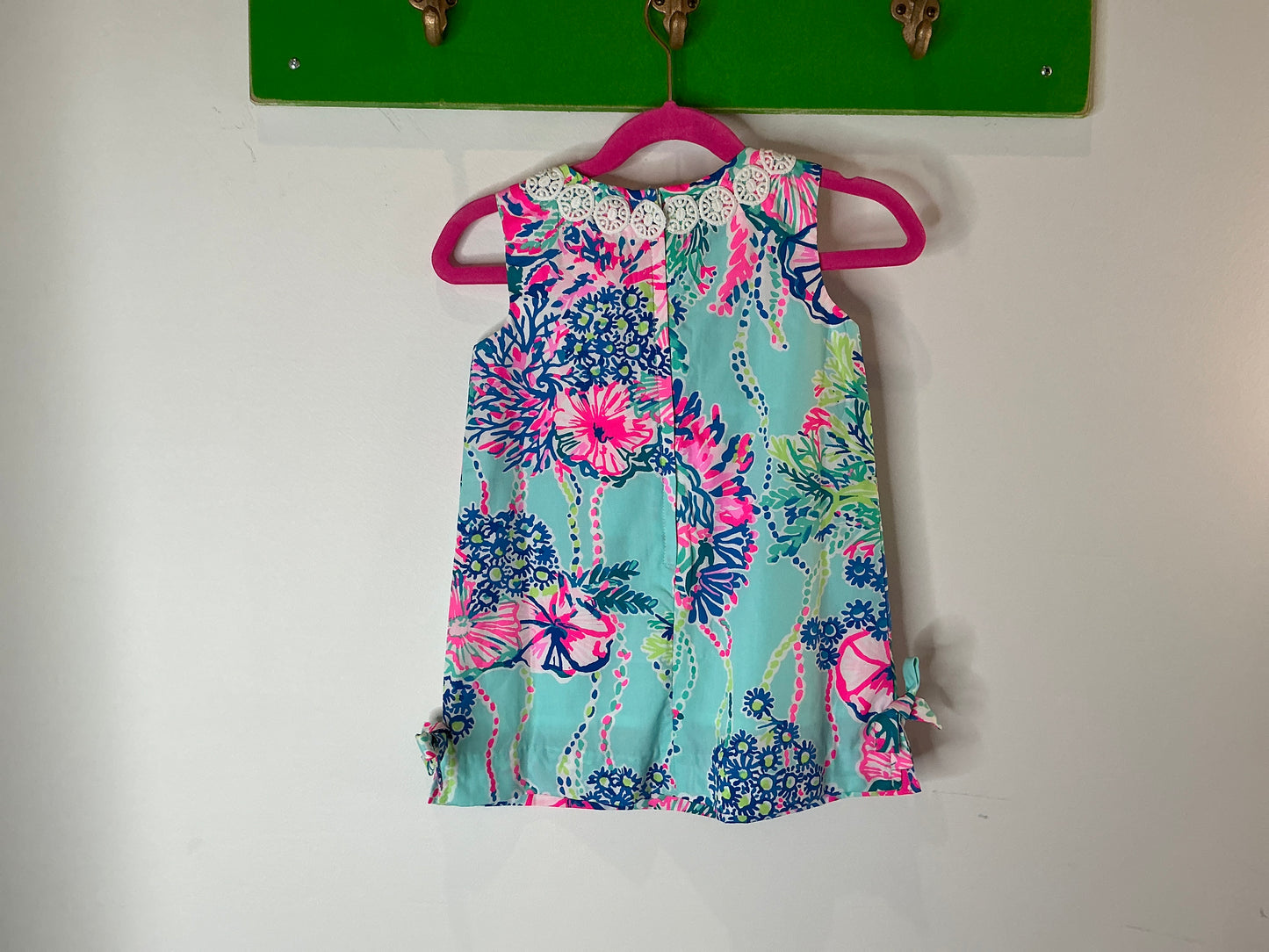 Lilly Pulitzer NWT Little Lilly Classical Shift Beach You To It - Size 2