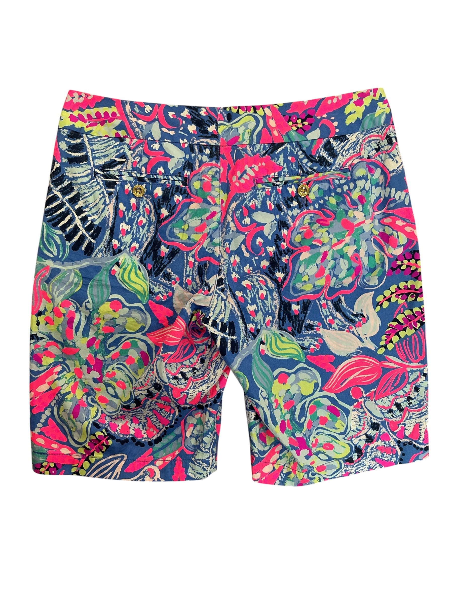 Lilly Pulitzer The Chipper Bermuda Shorts Rollin In The Grass - Size 4