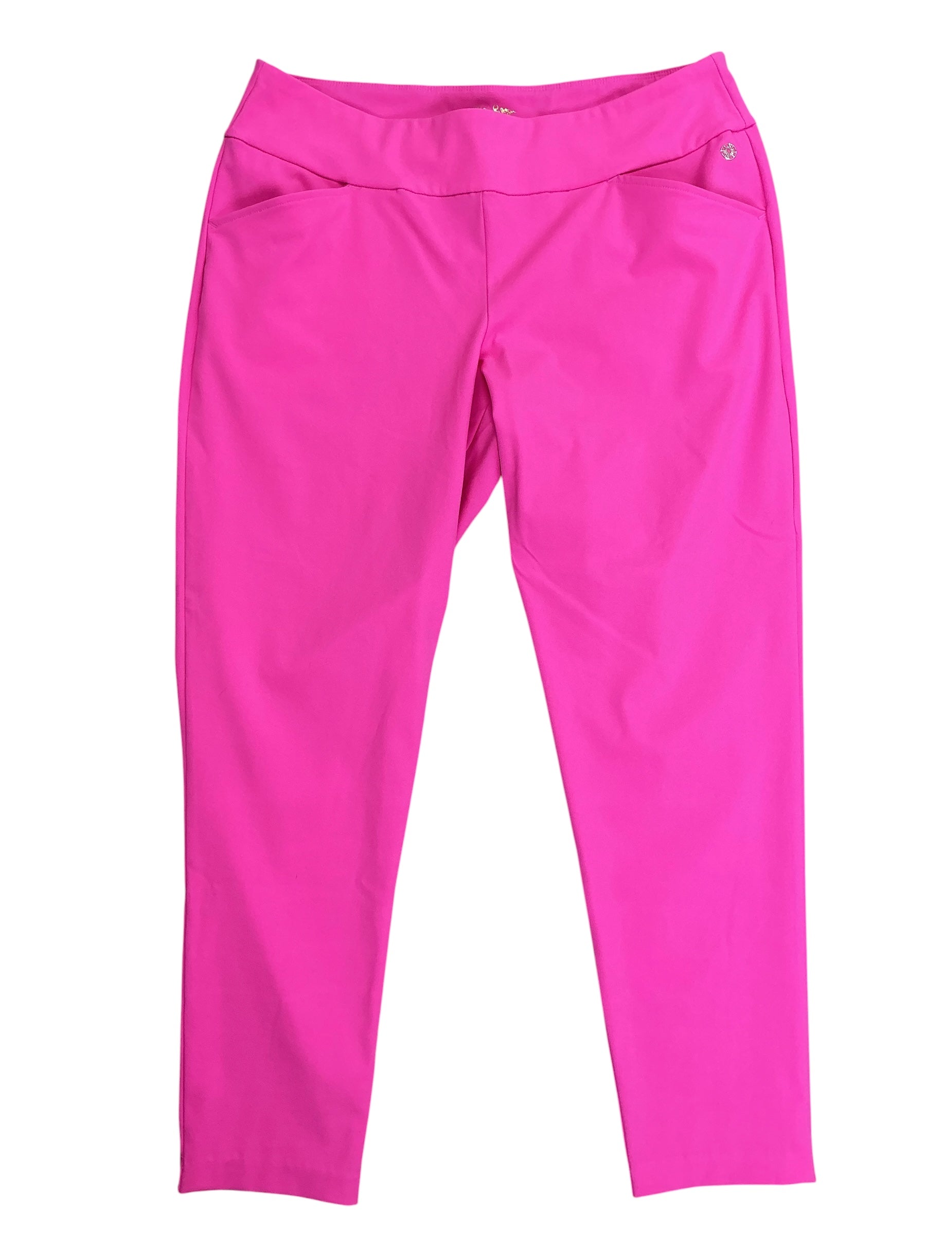 Lilly Pulitzer UPF 50+ Luxletic Corso Pants Aura Pink - Size 16