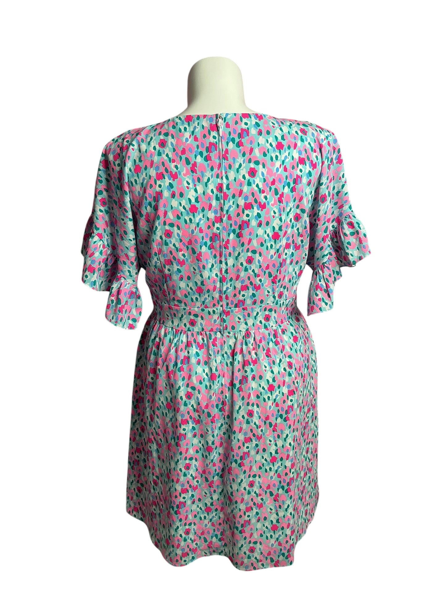 Lilly Pulitzer- Blaire Stretch Dress Multi Hottie Dottie Size 16