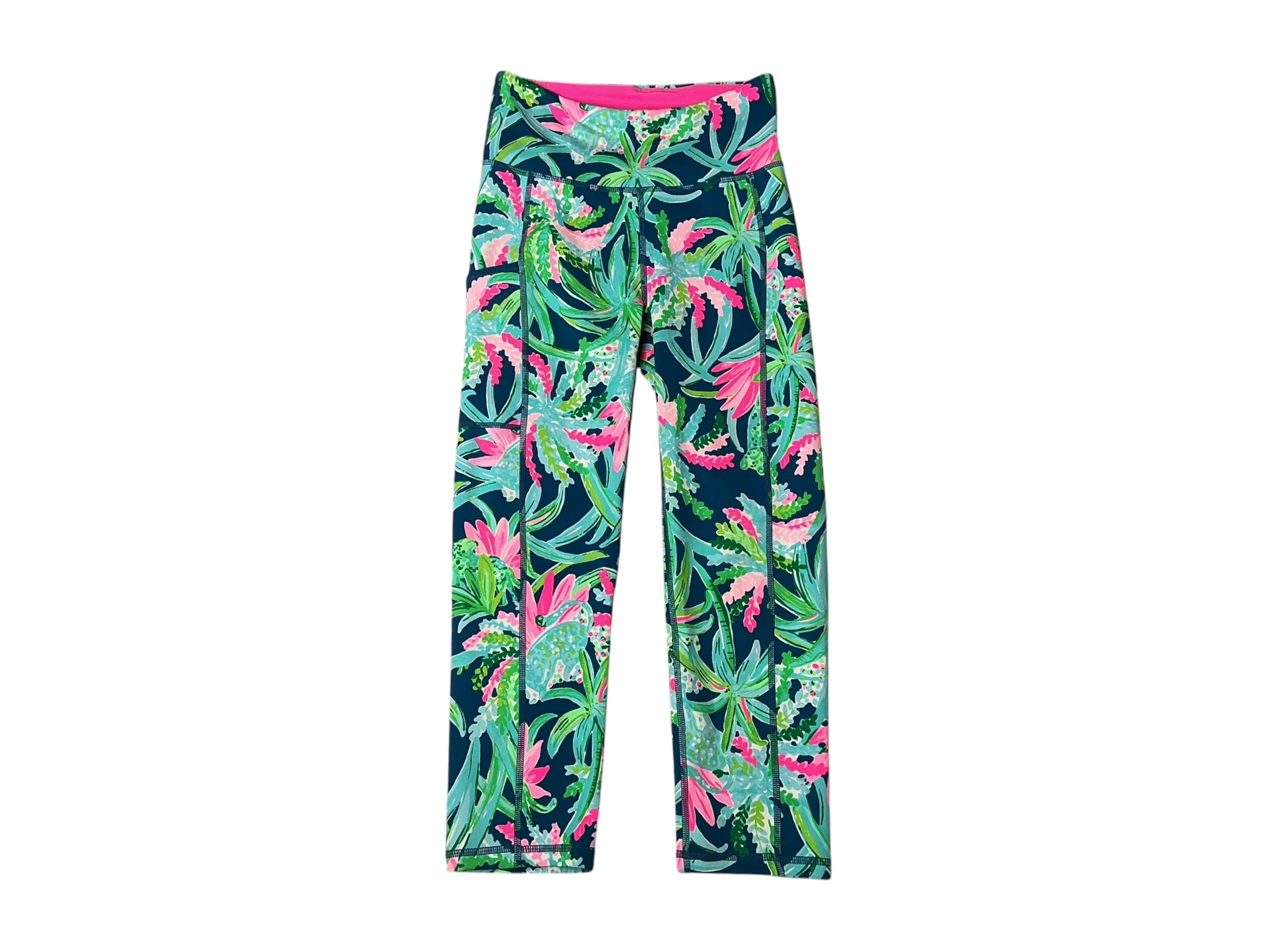 Lilly Pulitzer Luxletic Weekender High Rise Crop Legging Sweet Escape - Size XS