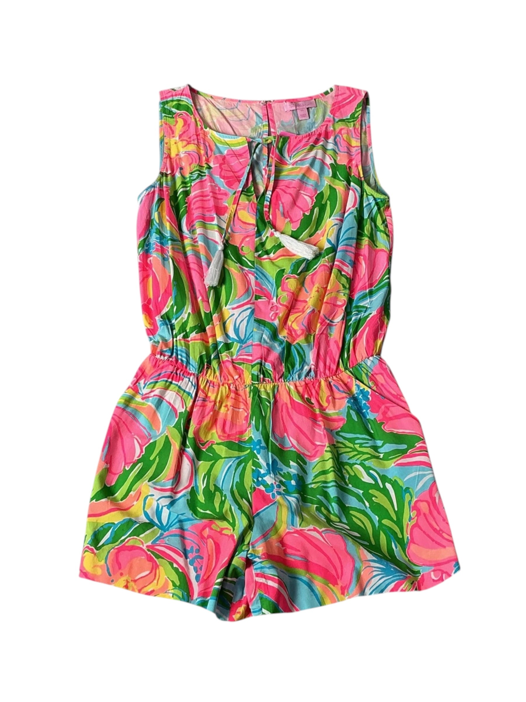 Lilly Pulitzer Tybee Romper So A-Peeling - Size XS