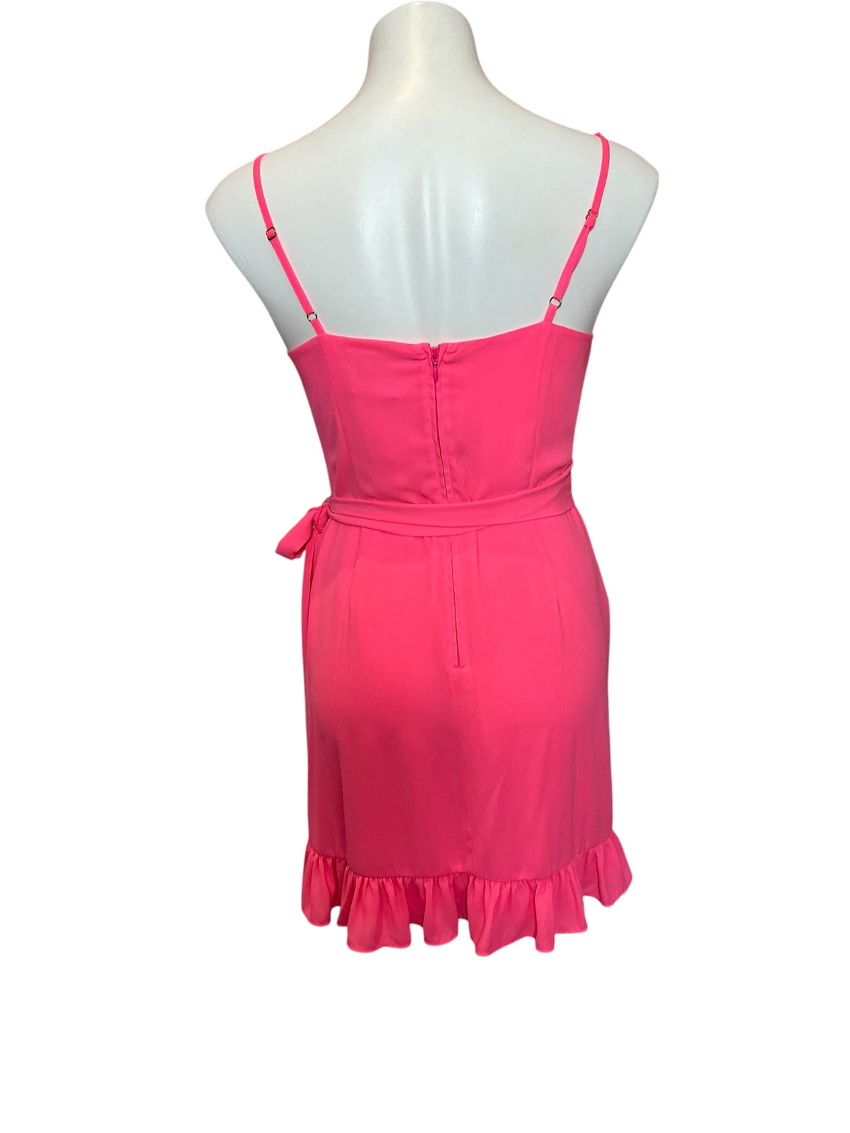 Lilly Pulitzer- Alisa Lileeze Wrap Dress Aura Pink Size 2