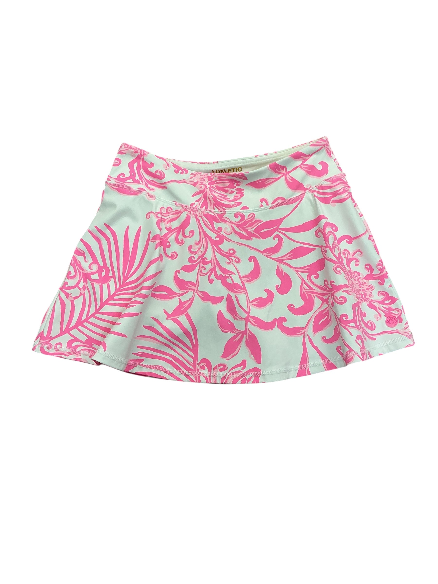 Lilly Pulitzer Aila Skort Rousseau Pink Glisten In The Sun - Size XS