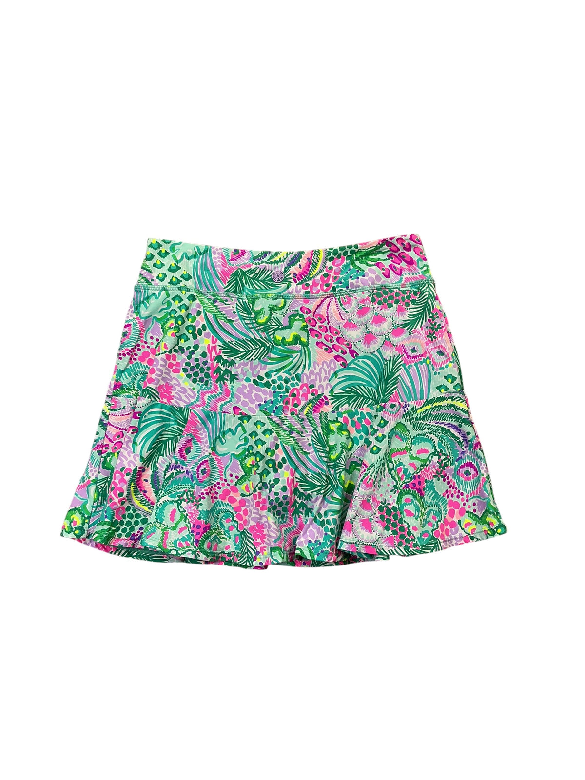 Lilly Pulitzer Luxletic Skort Multi Banana Split - Size XS