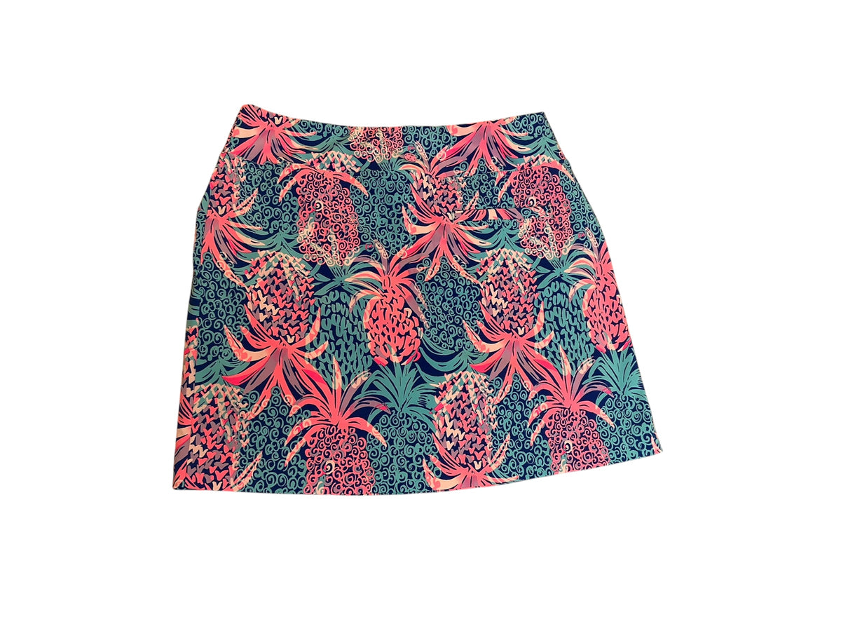 Lilly Pulitzer Luxletic Monica Skort Tropic Down Low - Size 8