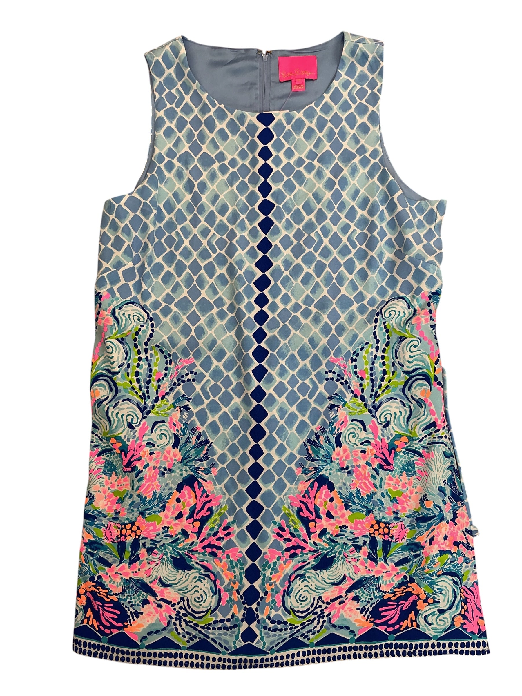 Lilly Pulitzer Donna Romper Hidden Treasure Engineered - Size 16