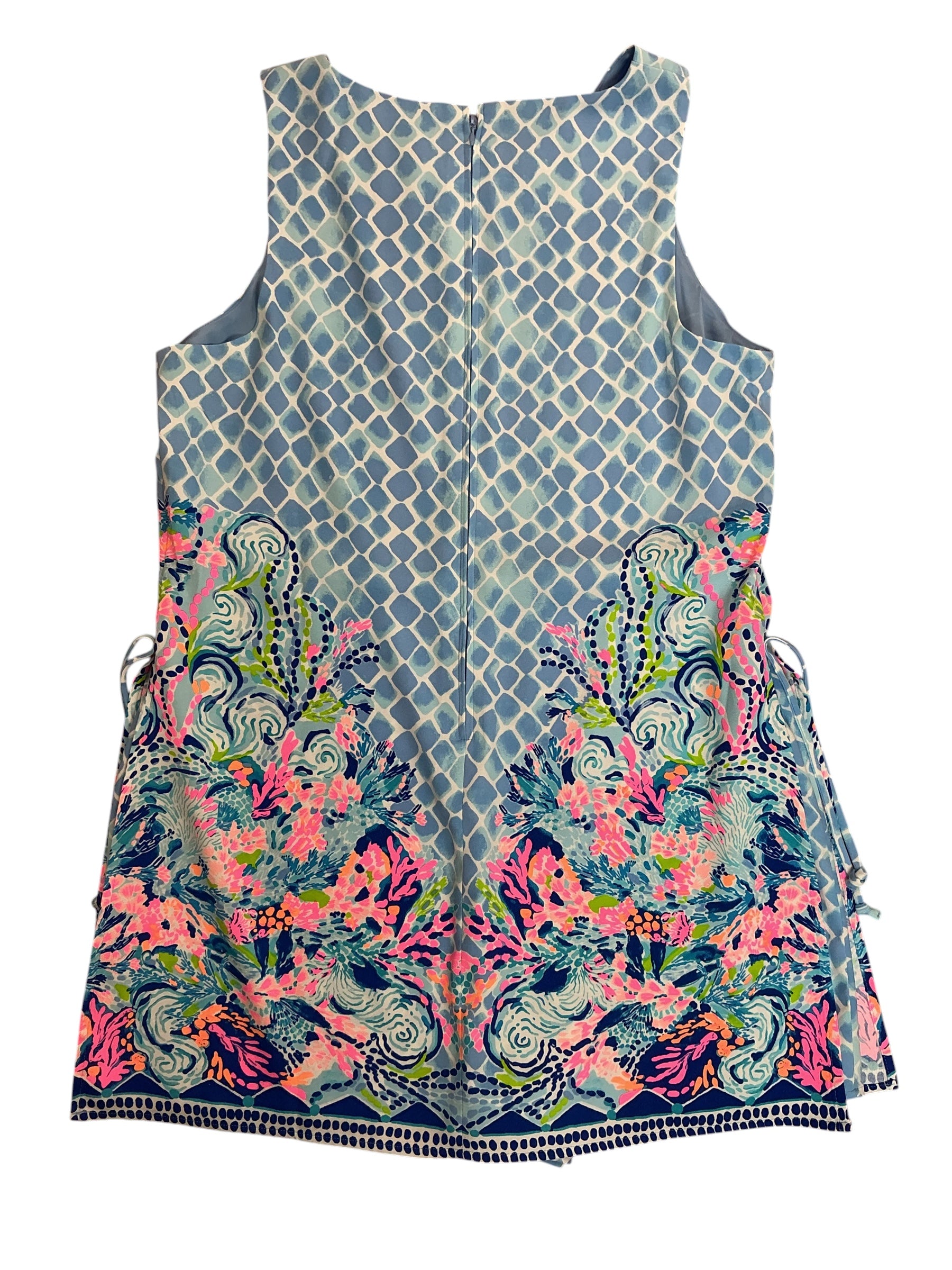Lilly Pulitzer Donna Romper Hidden Treasure Engineered - Size 16