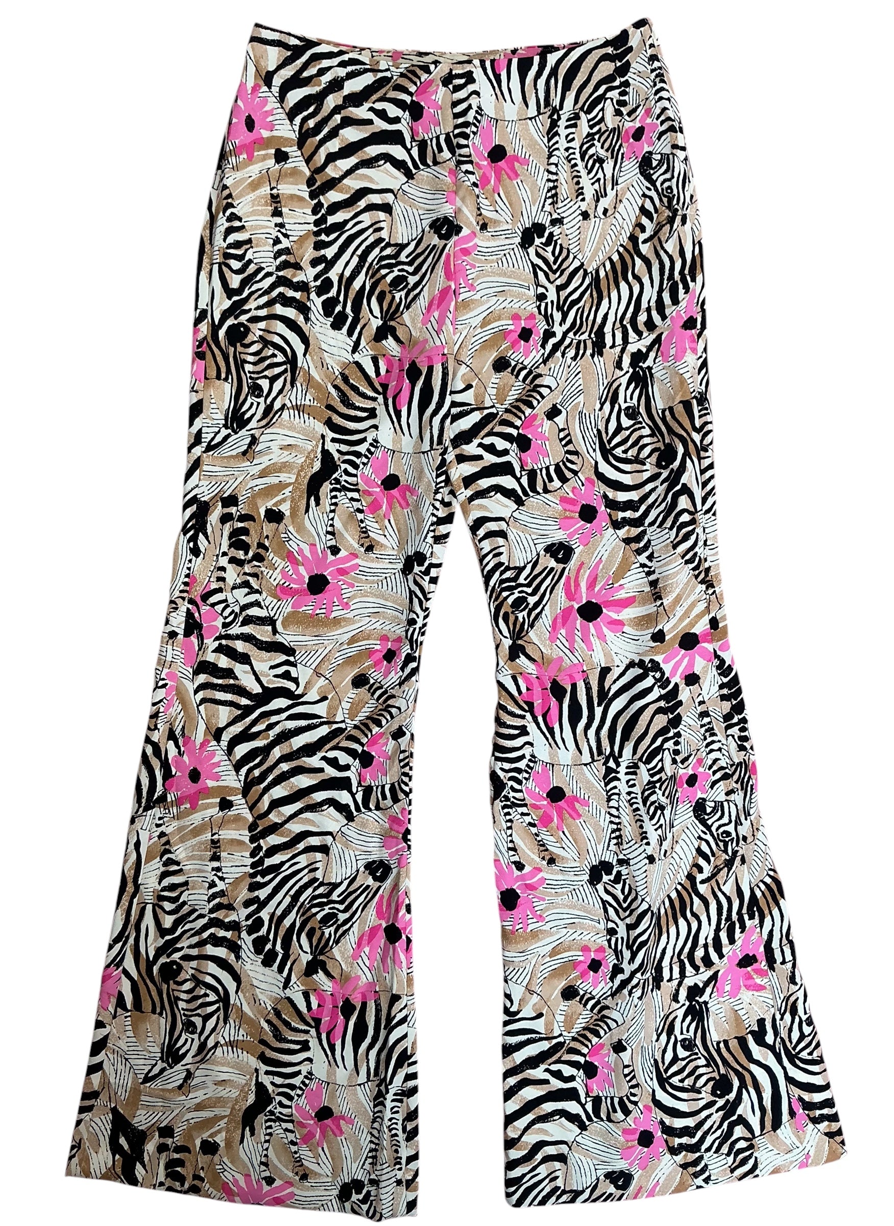 Lilly Pulitzer NWT Polyanna Palazzo Pants Rutabaga El Morocco - Size 6