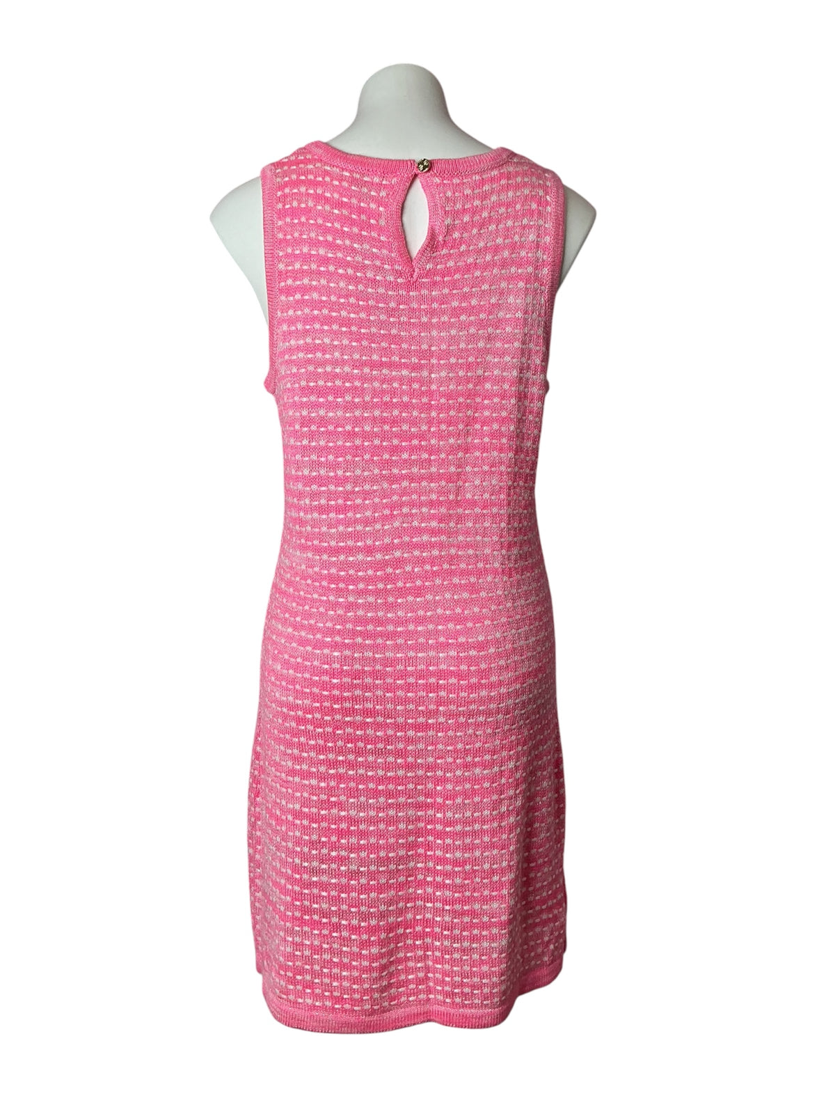 Lilly Pulitzer Carlow Sweater Dress Rousseau Pink Metallic Marl - Size L