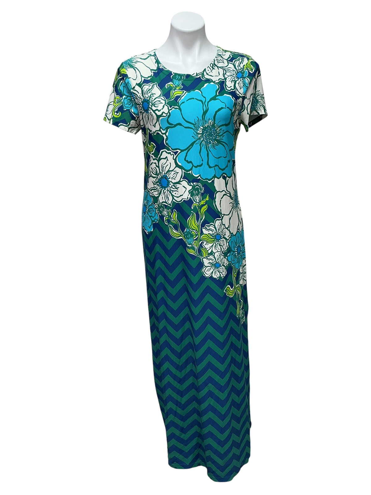Lilly Pulitzer Kaden Maxi Dress ChillyLilly Low Tide Navy - Size L