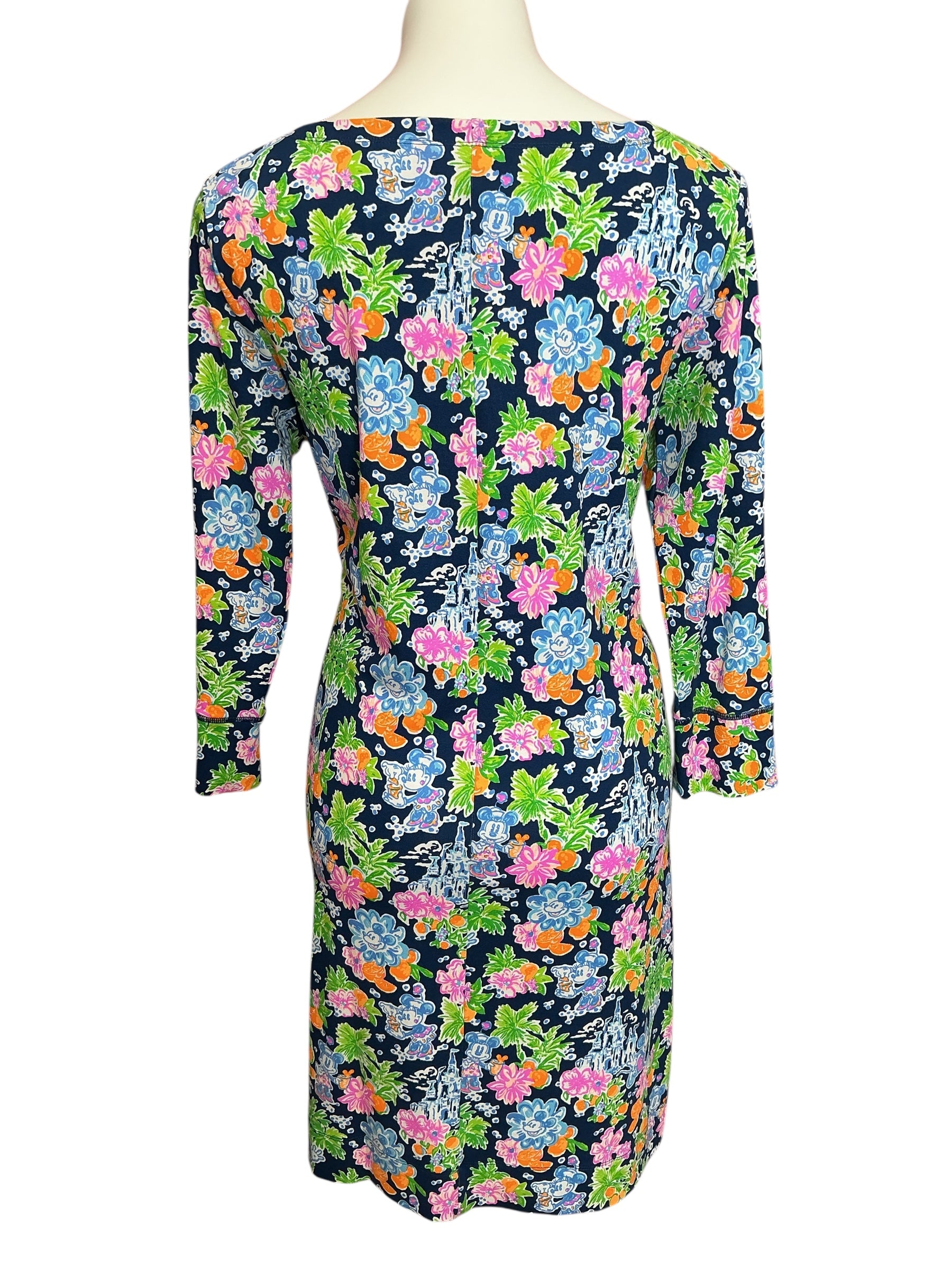 Lilly Pulitzer X Disney NWT Sophie Dress Aegean Navy Lilly Loves Disney - Size XL