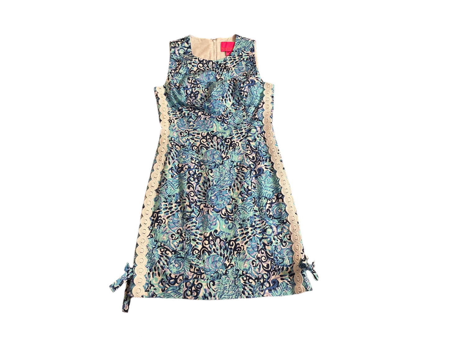 Lilly Pulitzer NWT Mila Stretch Shift Light Aqua Spritz - Size 00