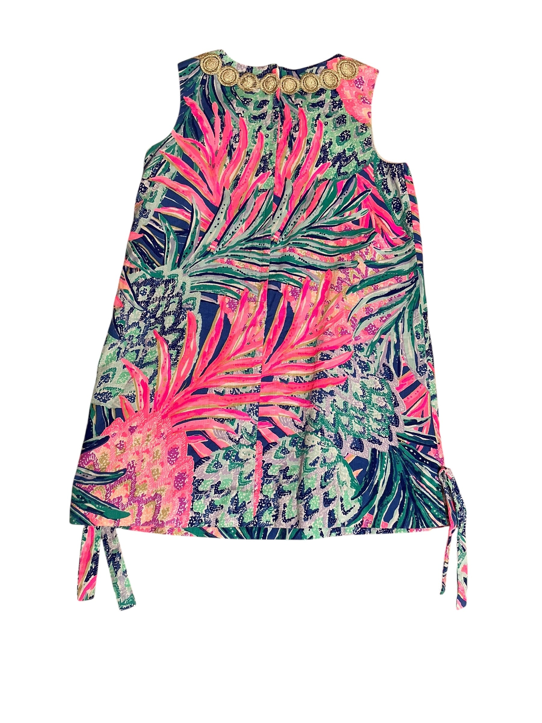 Lilly Pulitzer Girls Little Lilly Classic Shift Dress Gypset Paradise - Size 5