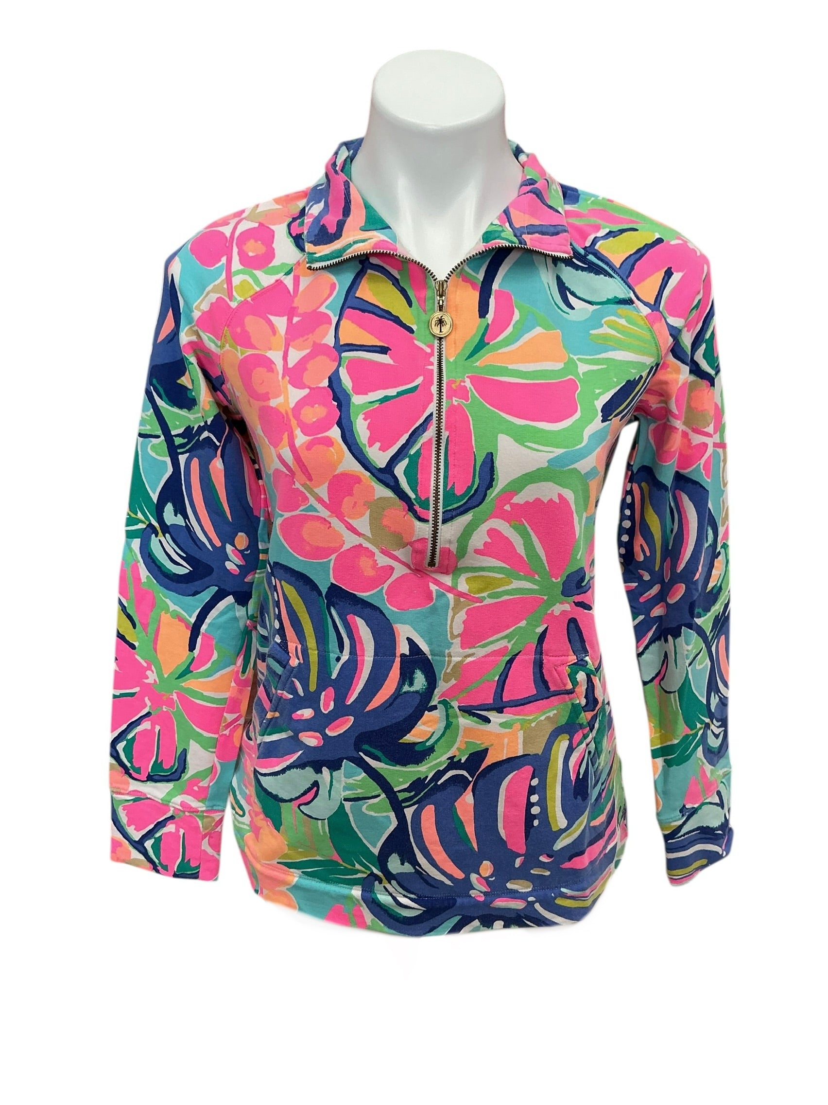 Lilly Pulitzer Skipper Popover Exotic Garden - Size S