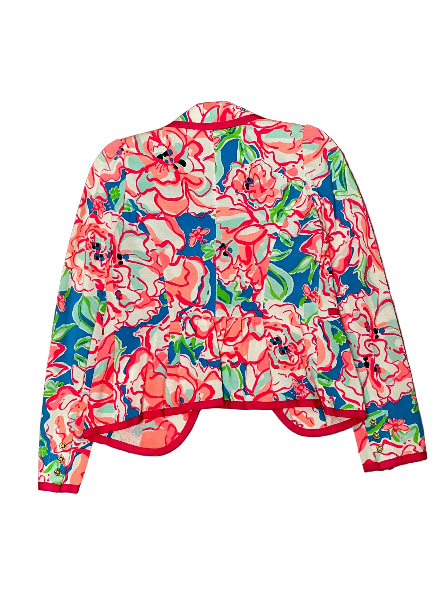 Lilly Pulitzer Malibu Blazer - Flutter Blue Lucky Charm - Size XS