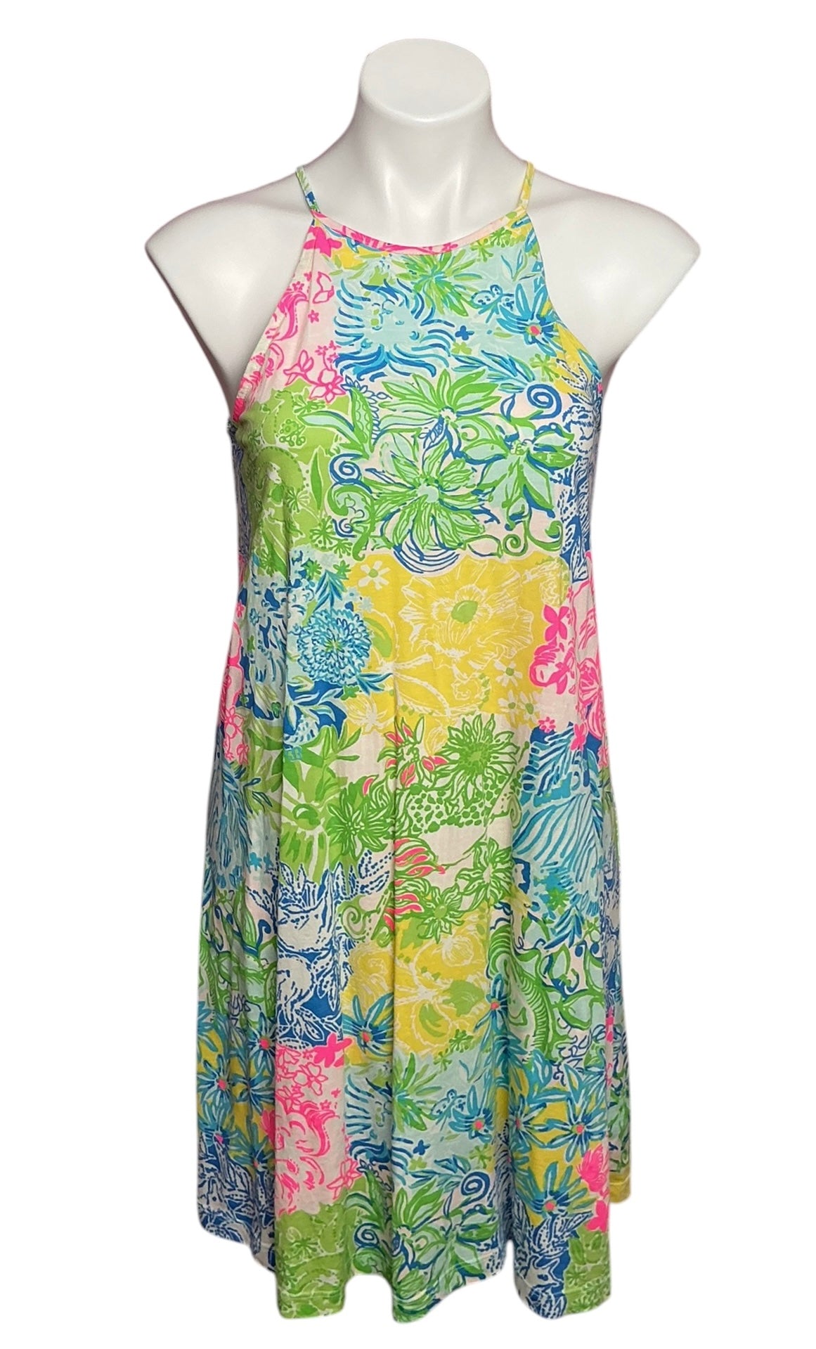 Lilly Pulitzer Margot Swing Dress Cheek to Cheek - Size XS